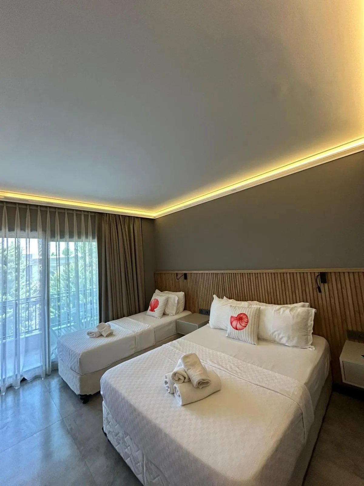 Bed in Naz Liman Otel Bodrum