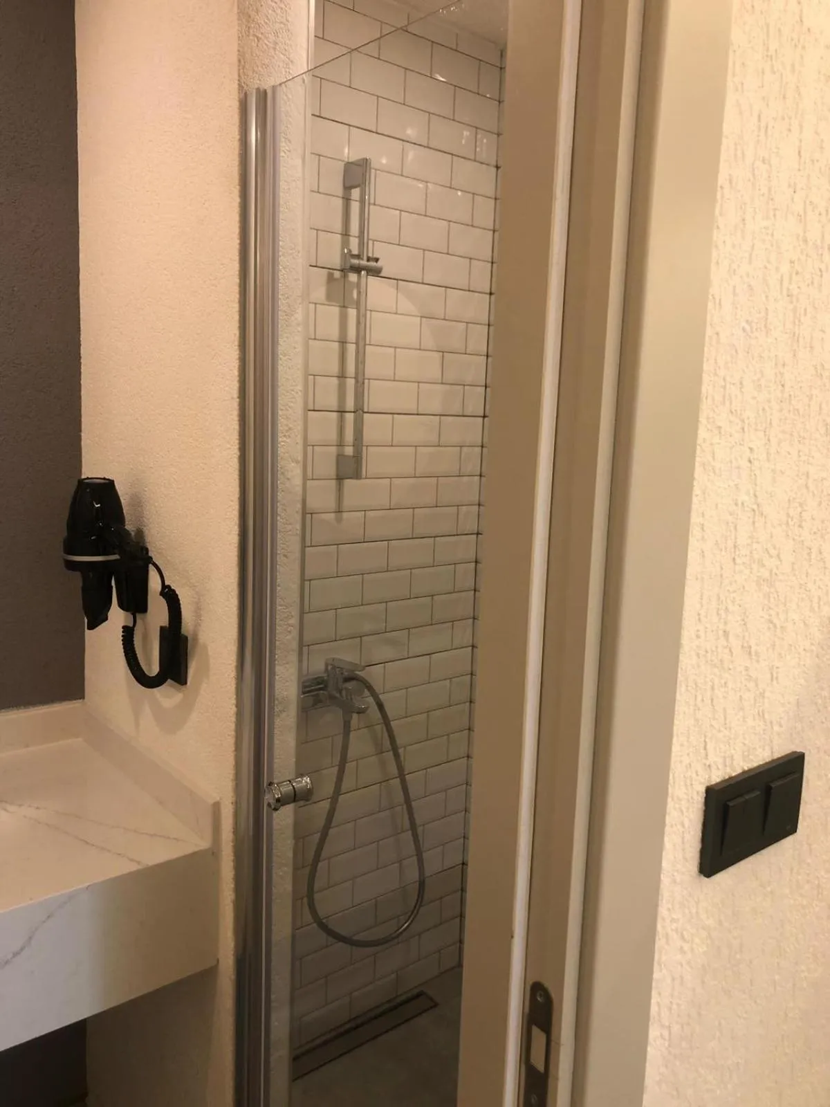 Shower in Naz Liman Otel Bodrum