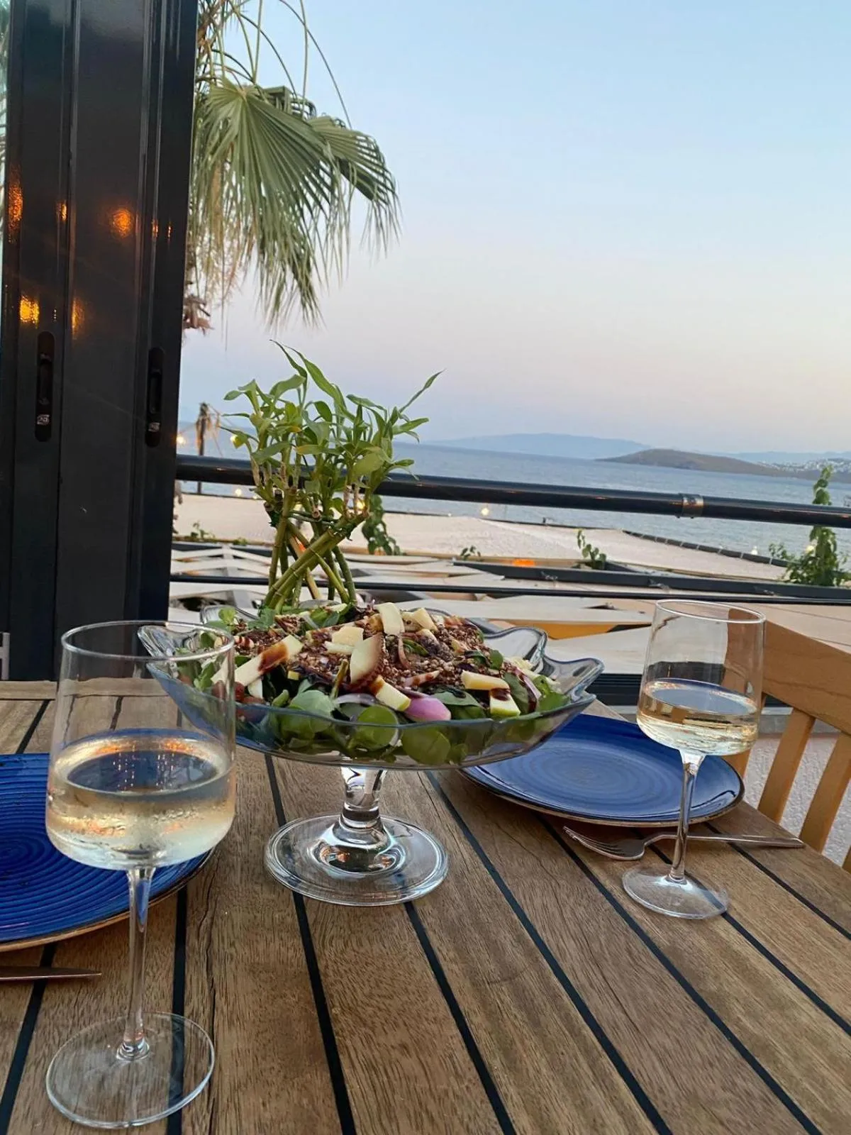 Patio in Naz Liman Otel Bodrum