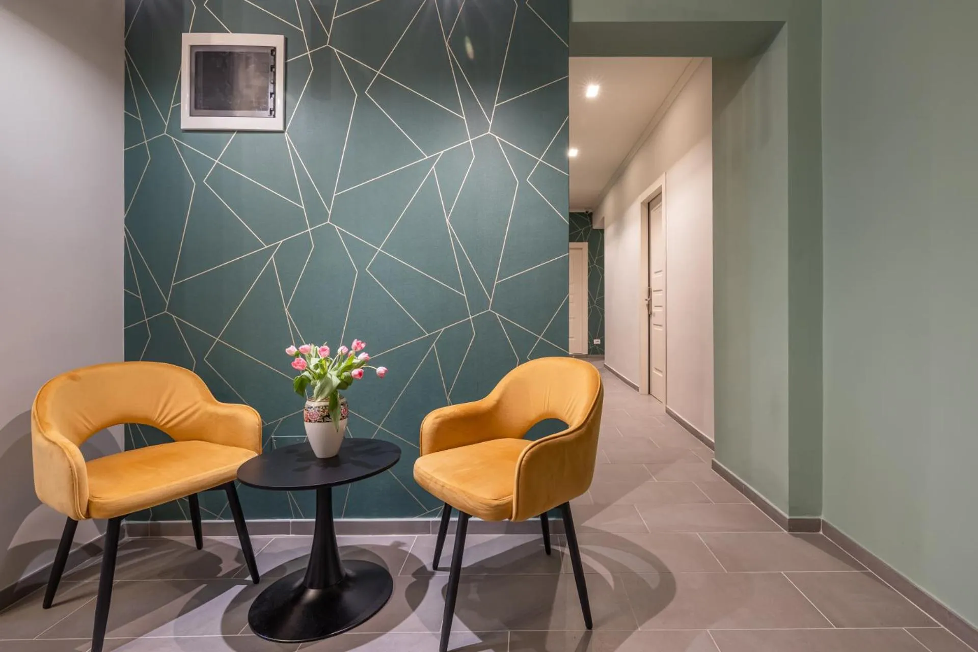 Living room in New Morpheus Rooms