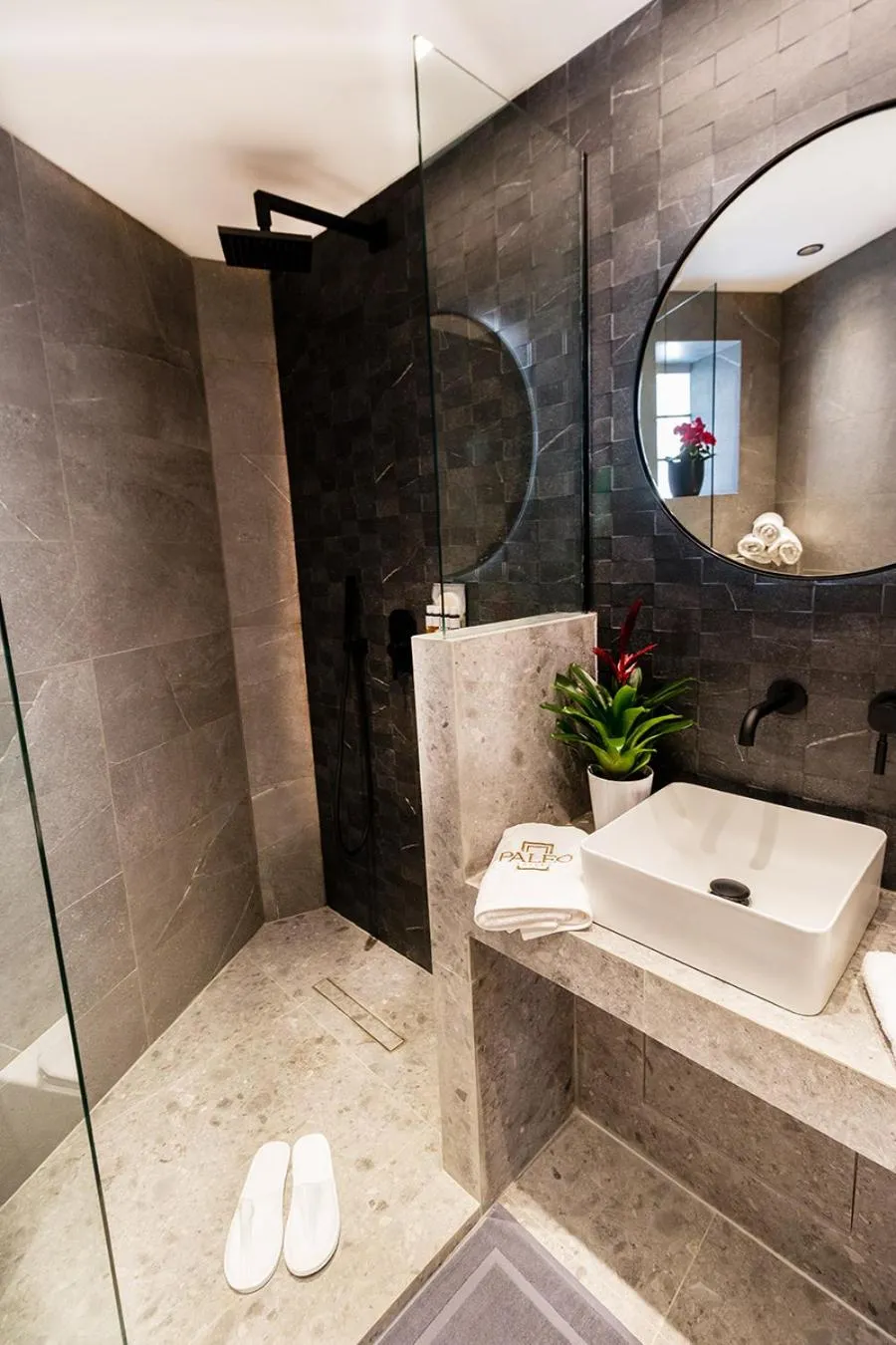 Toilet in Paleo Suites