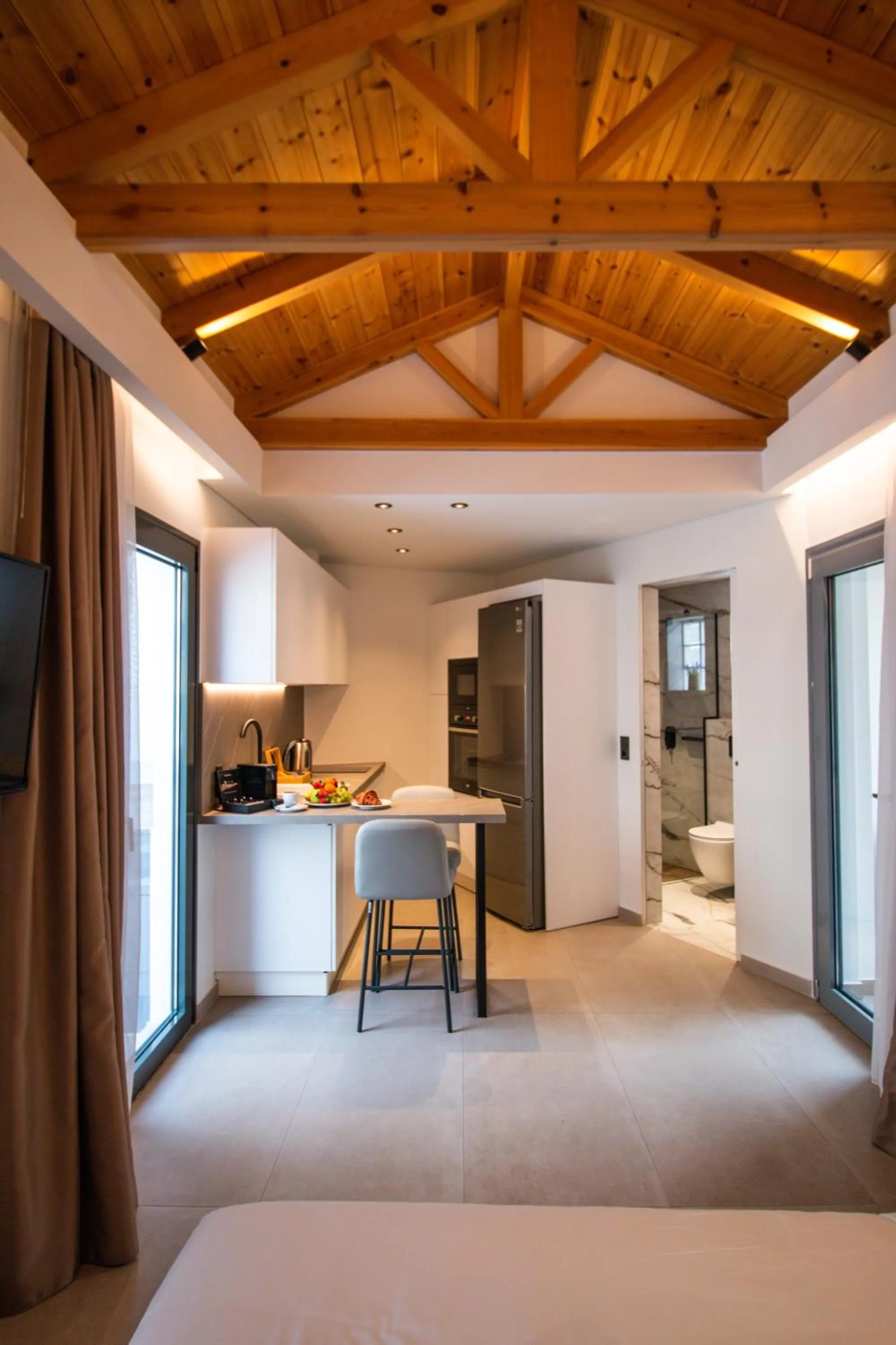 kitchen in Paleo Suites