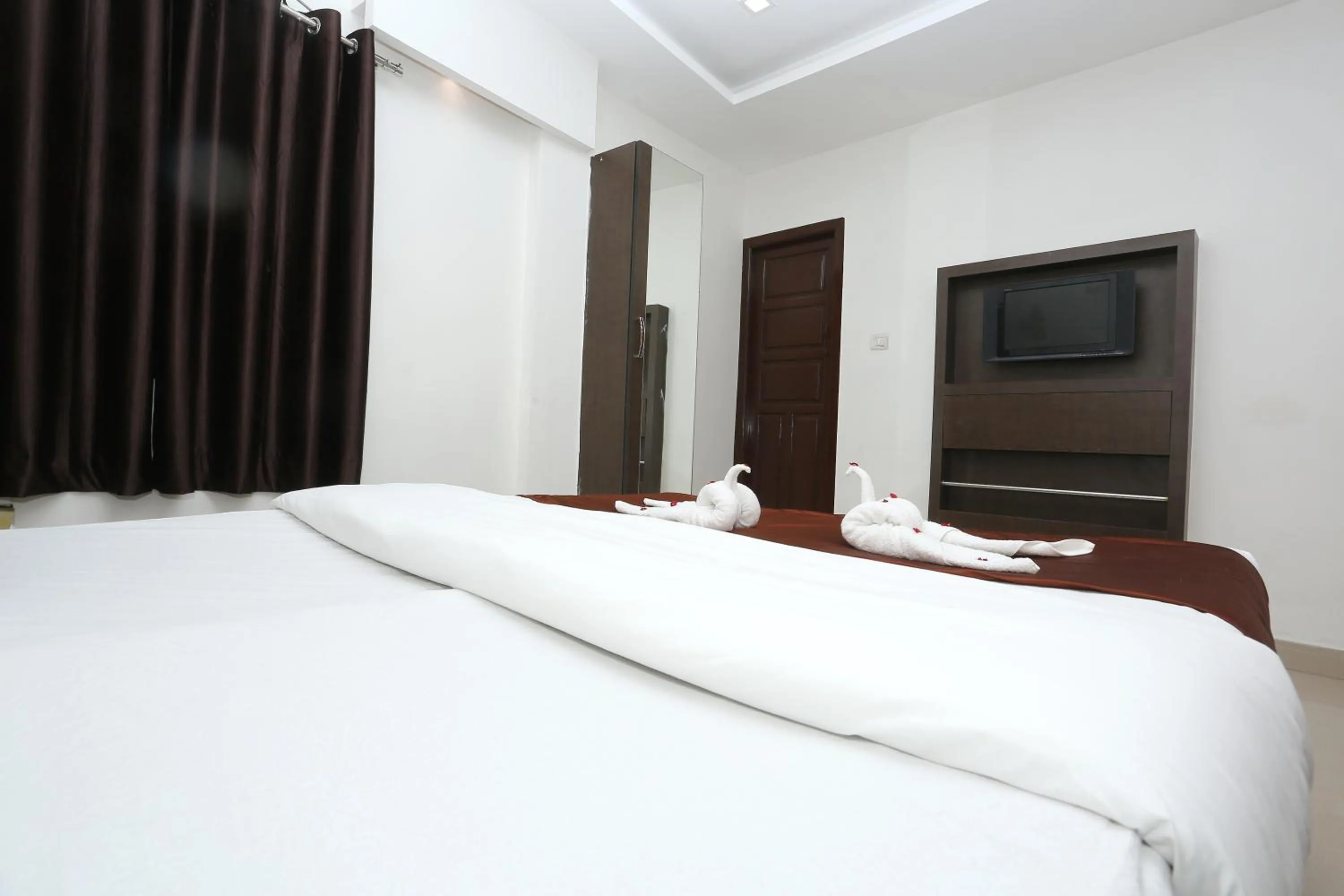 Bedroom, Bed in GM Residency