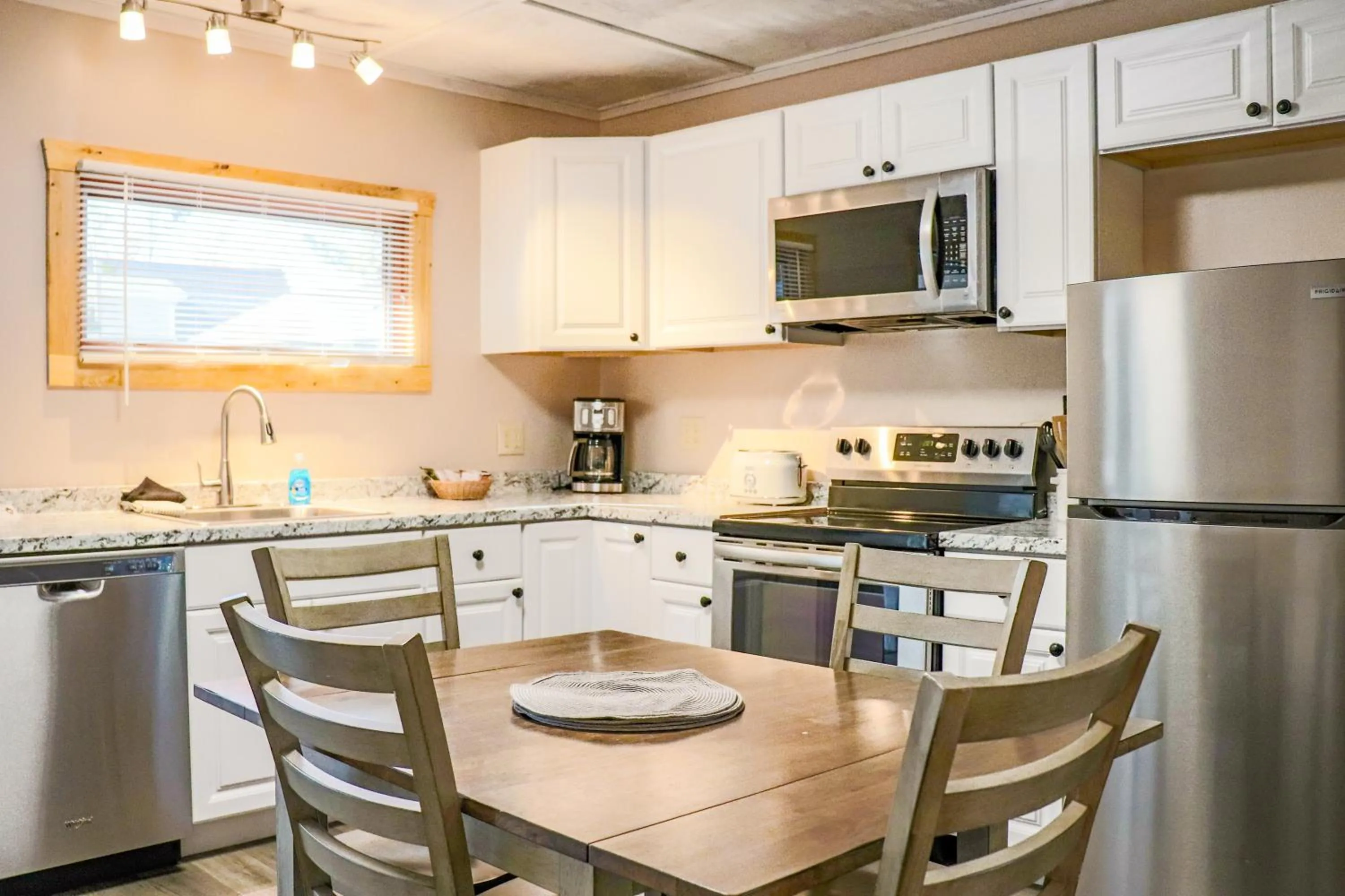kitchen in Lost Lake Lodge