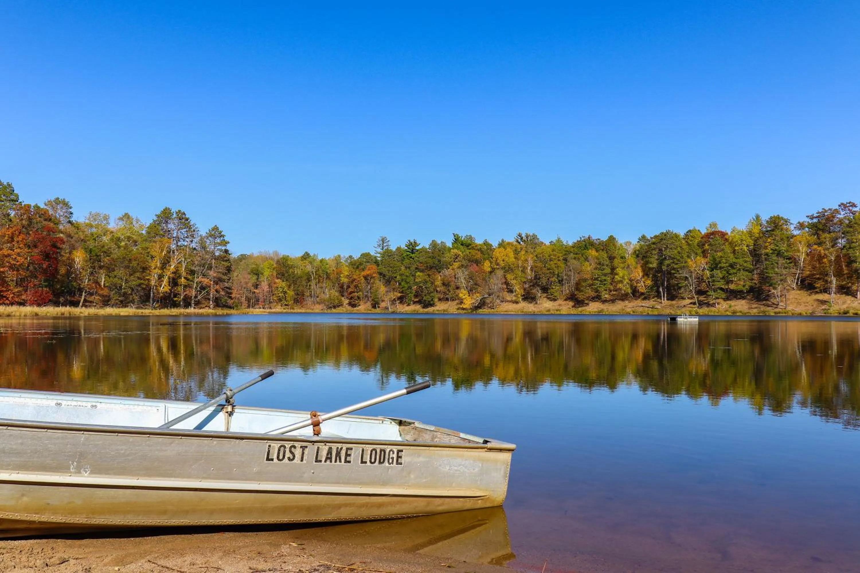 Lake view in Lost Lake Lodge