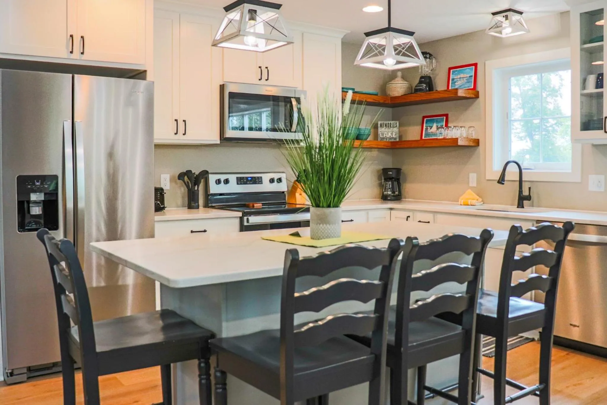kitchen in Lost Lake Lodge