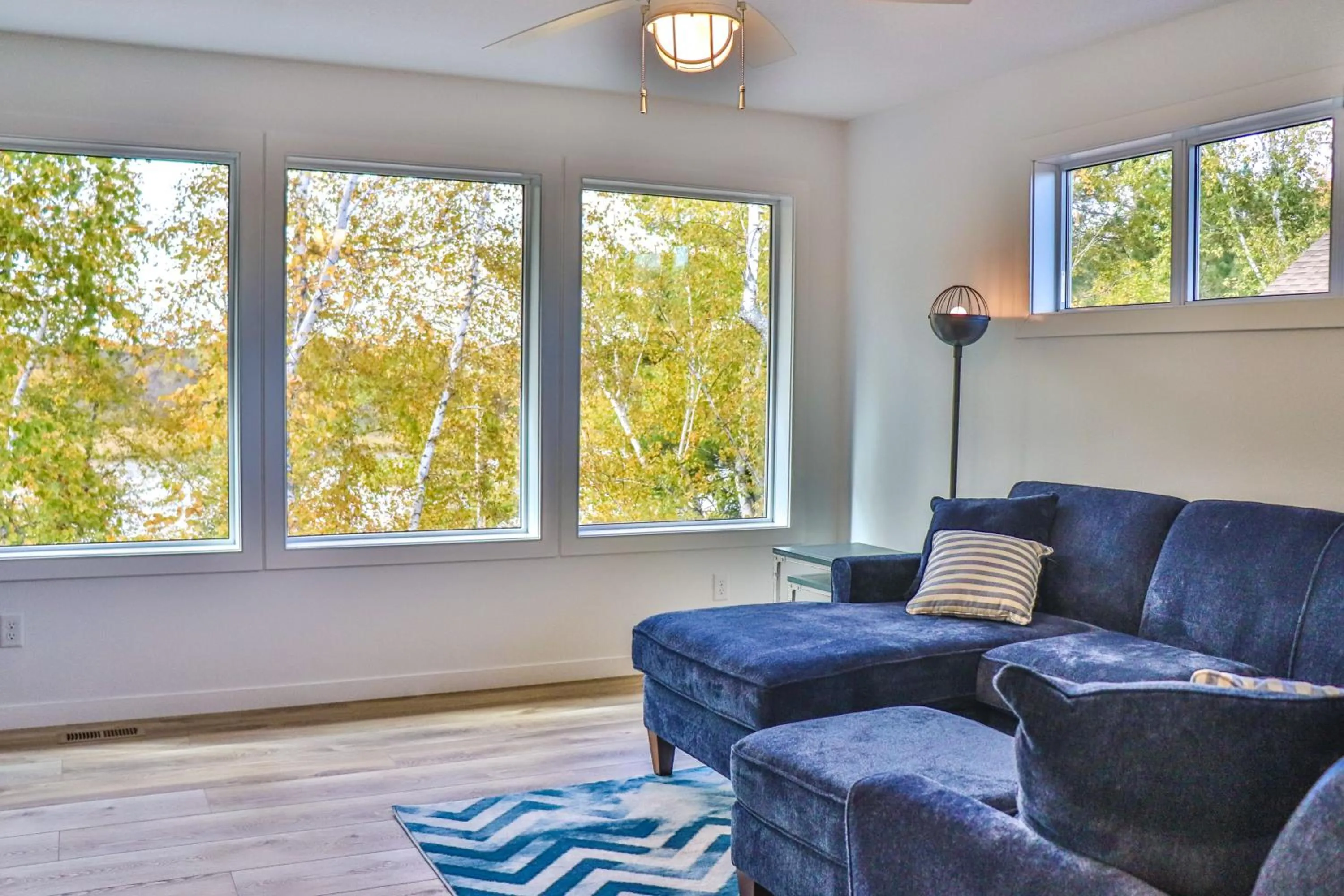 Seating area in Lost Lake Lodge