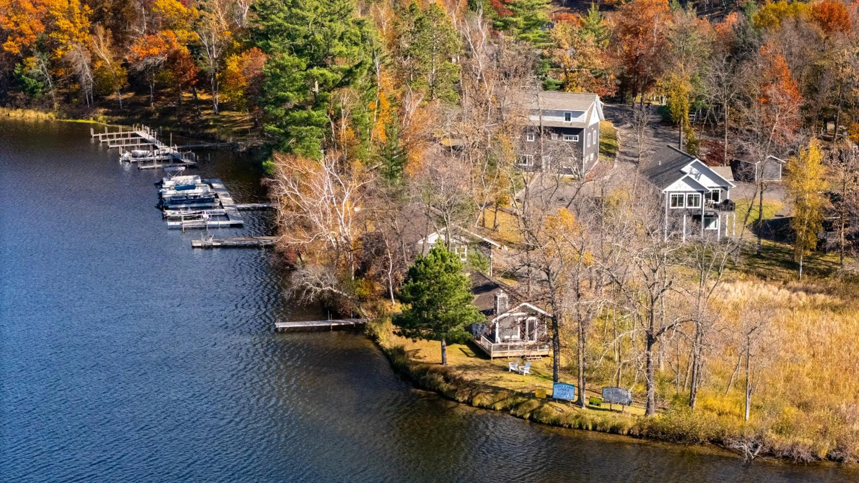 Lake view in Lost Lake Lodge