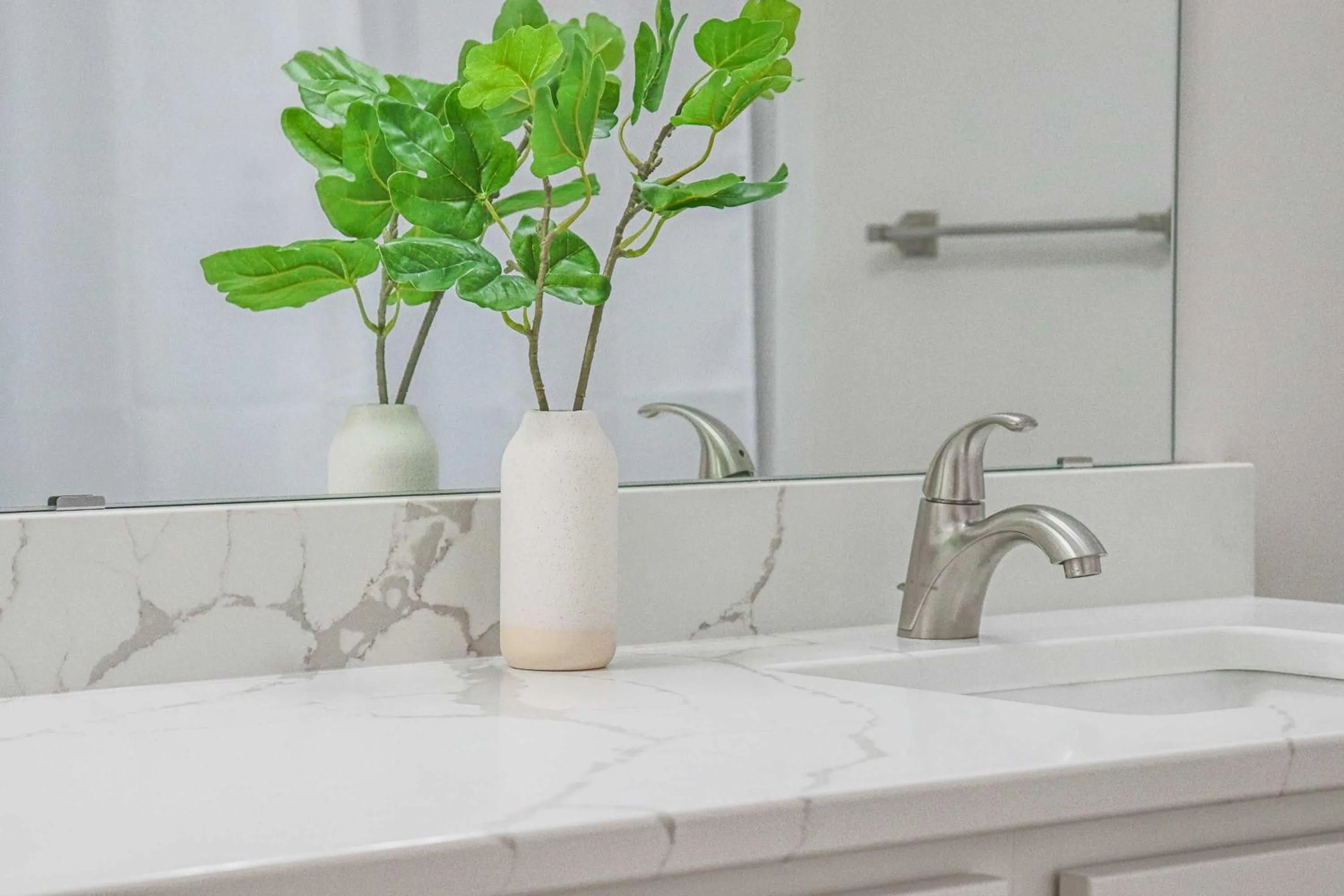 Bathroom in Lost Lake Lodge