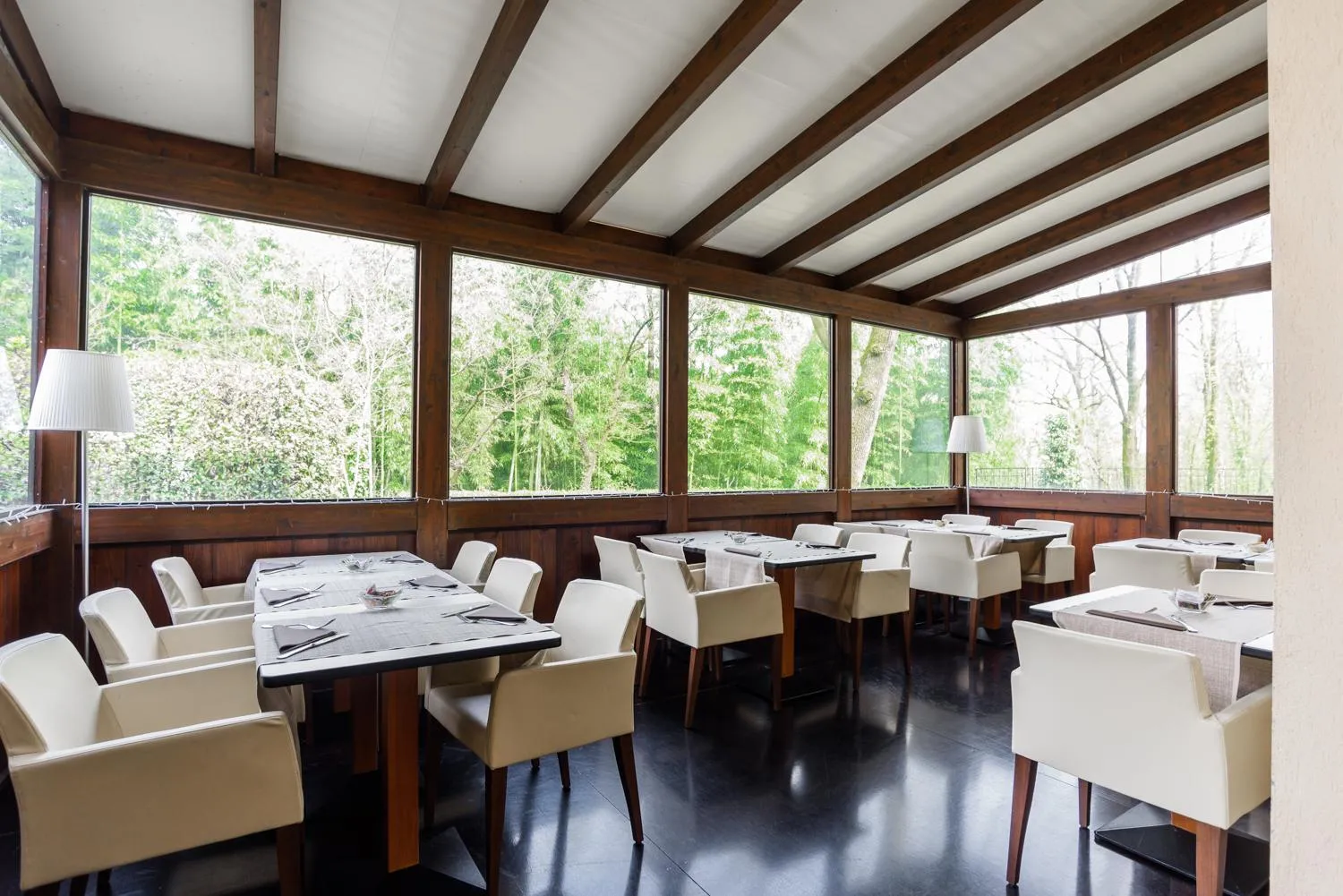 Patio in Country Hotel Castelbarco