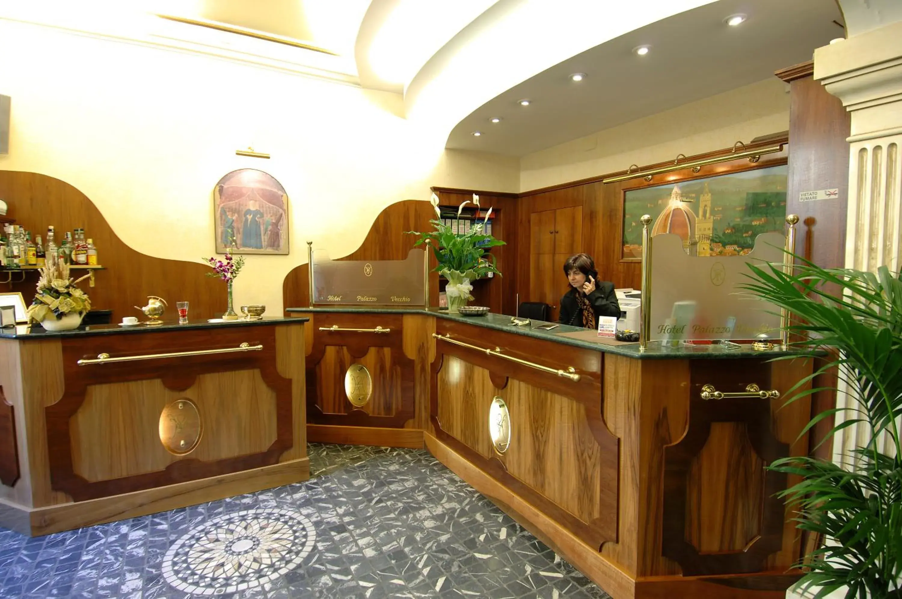 Lobby or reception in Hotel Palazzo Vecchio Lobby or reception in Hotel Palazzo Vecchio