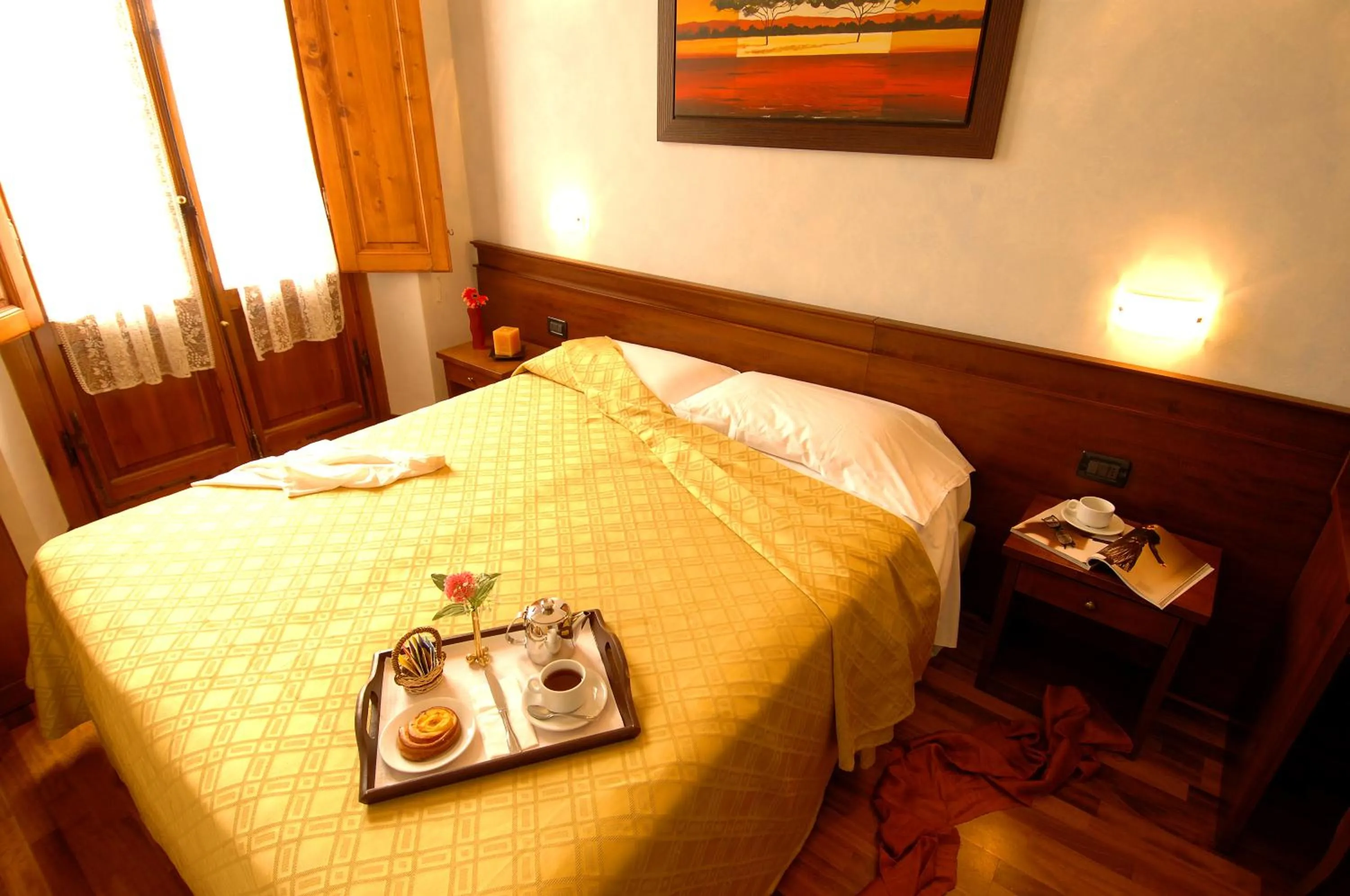 Bedroom, Bed in Hotel Palazzo Vecchio