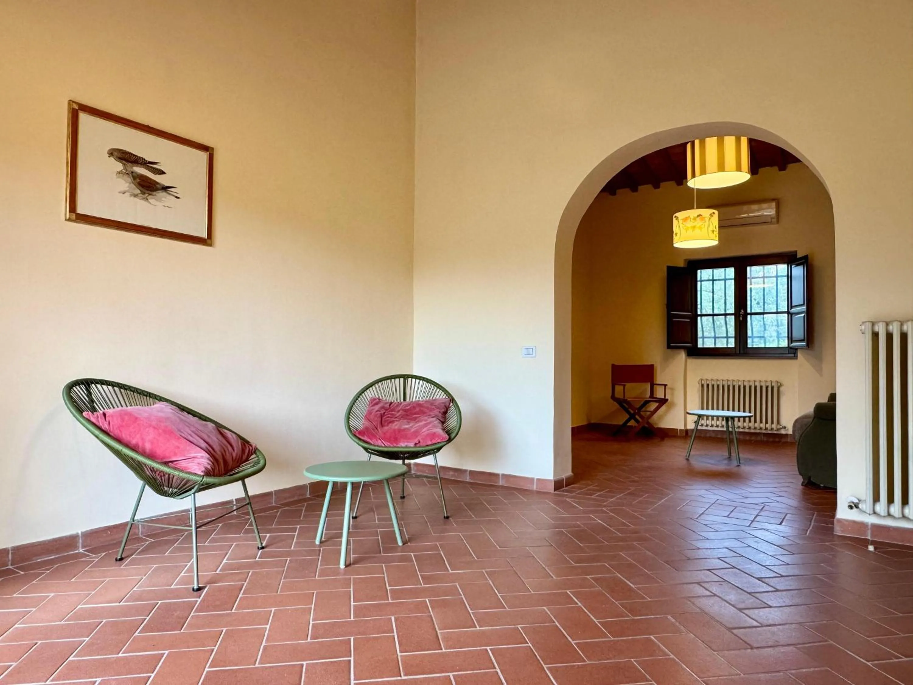 Living room in Villa Castiglione