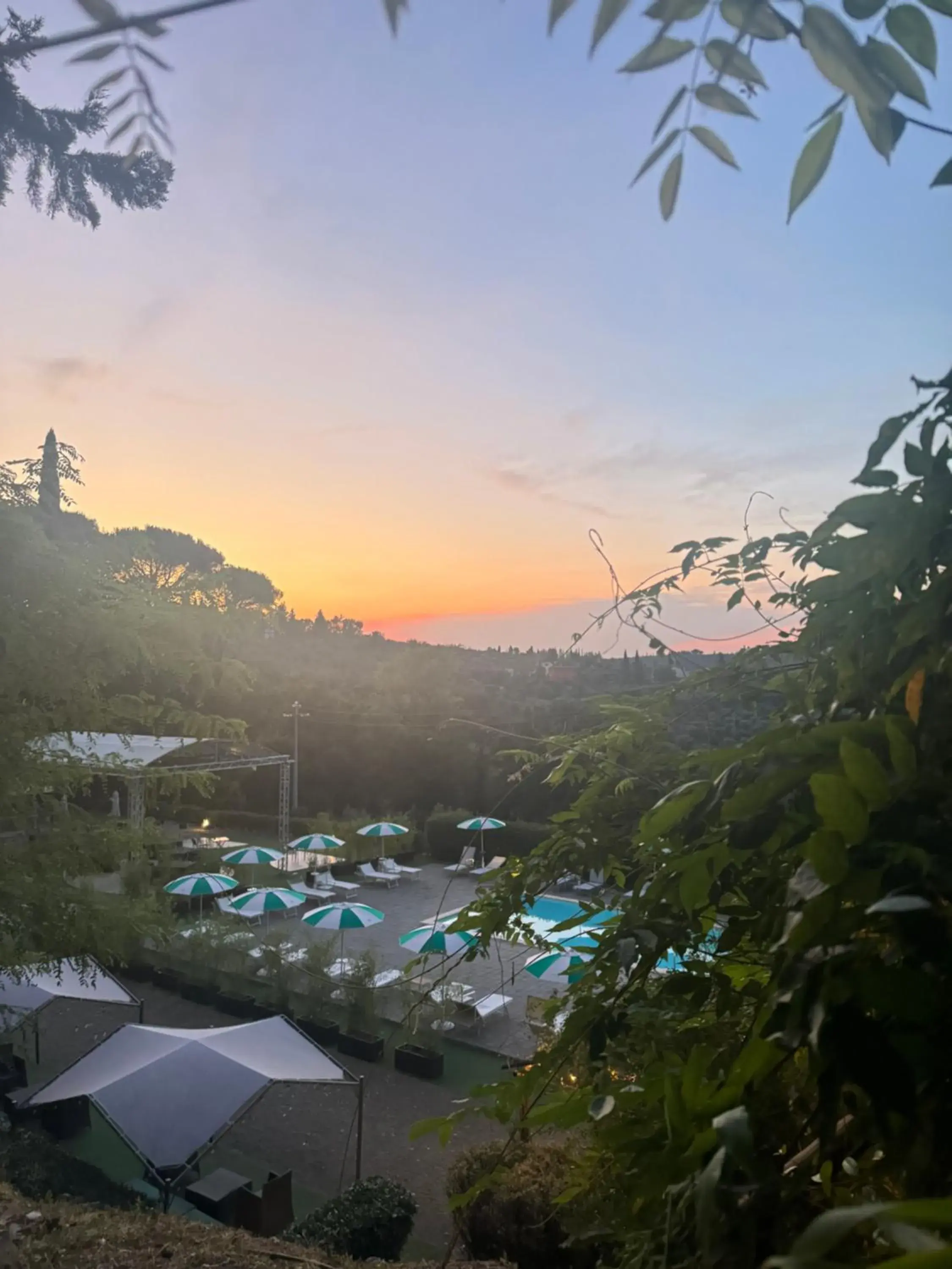 Swimming pool in Villa Castiglione Swimming pool in Villa Castiglione