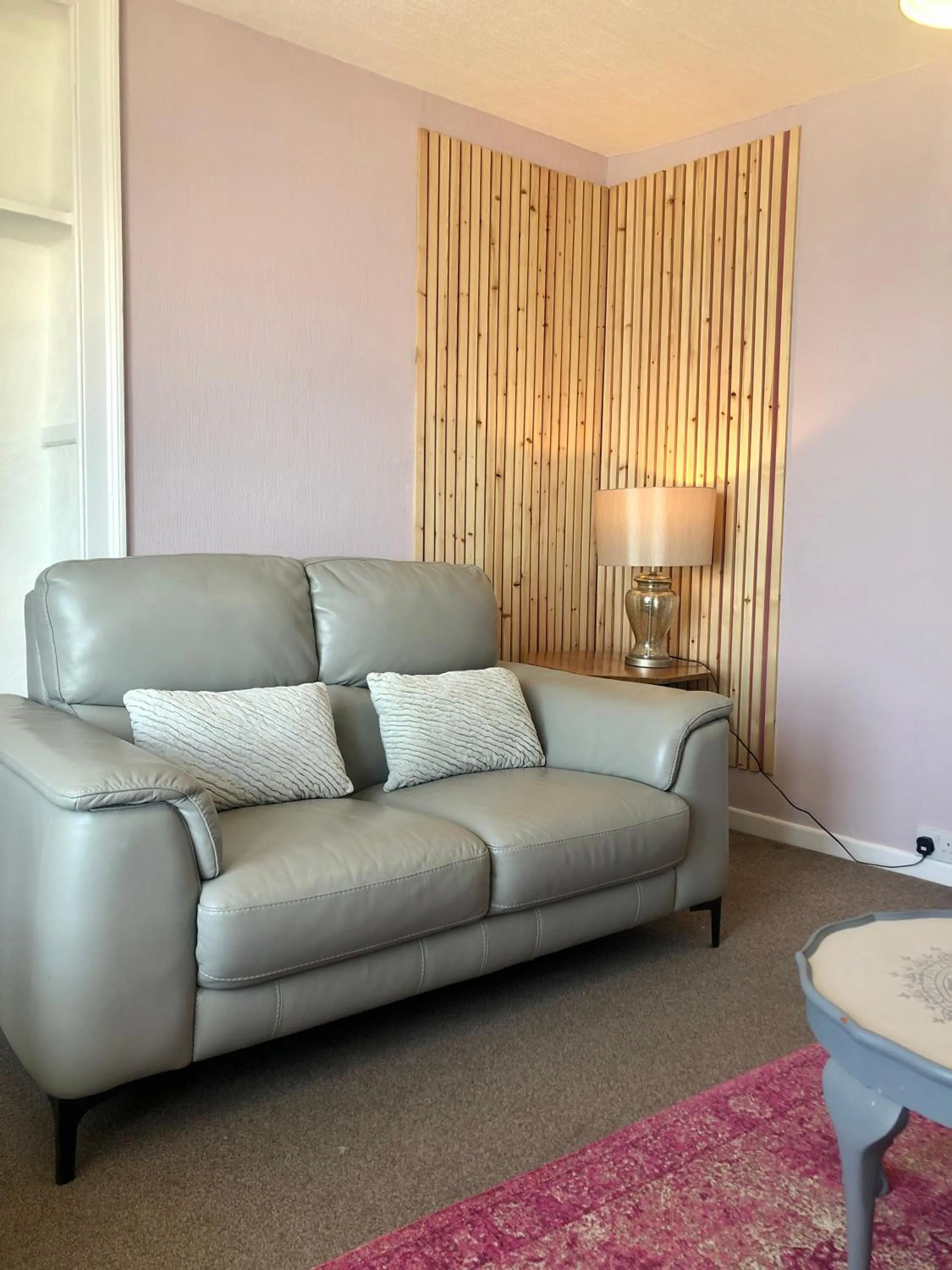 Seating area in Cranwell Court Apartments