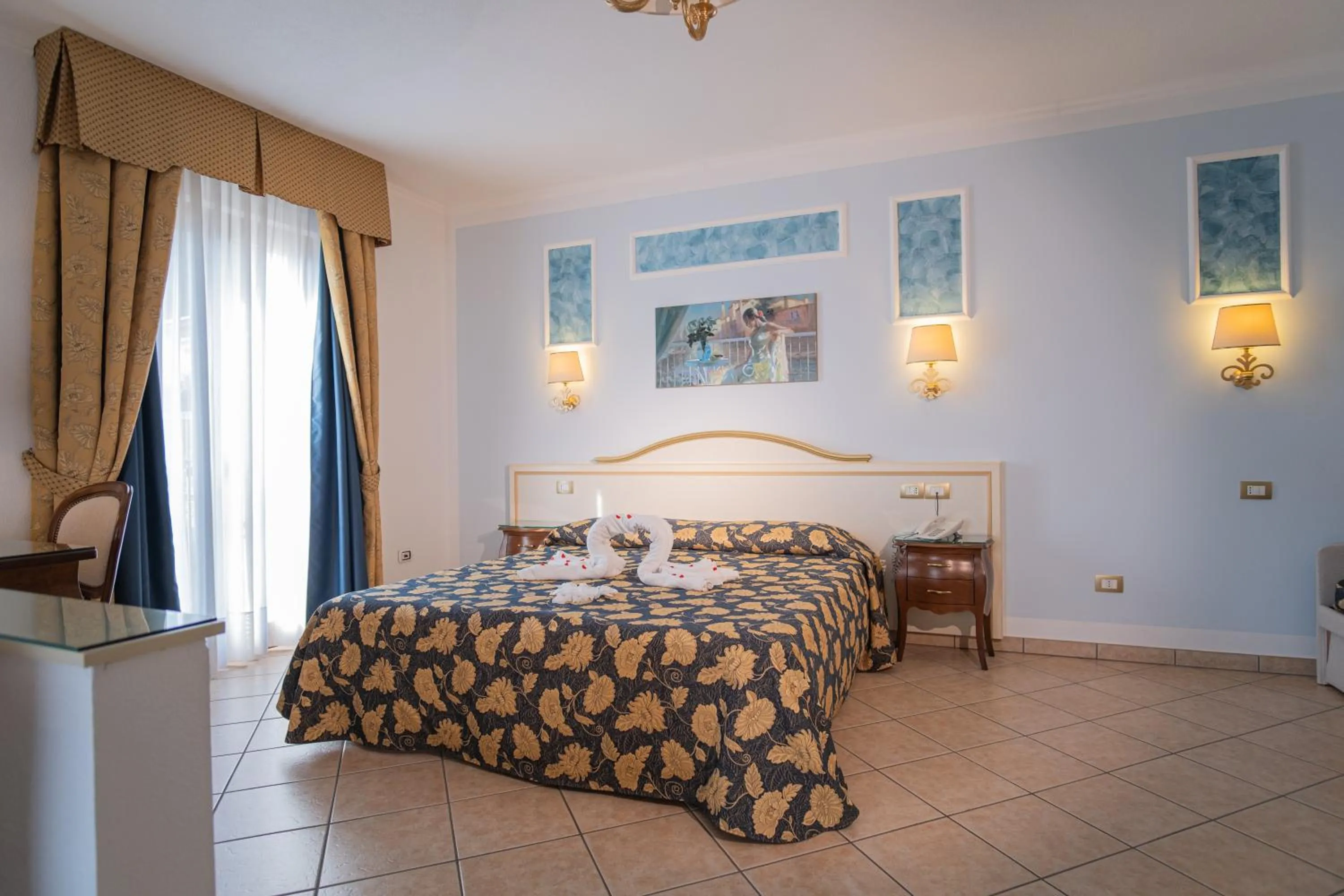 Bed in Hotel Ristorante Borgo La Tana