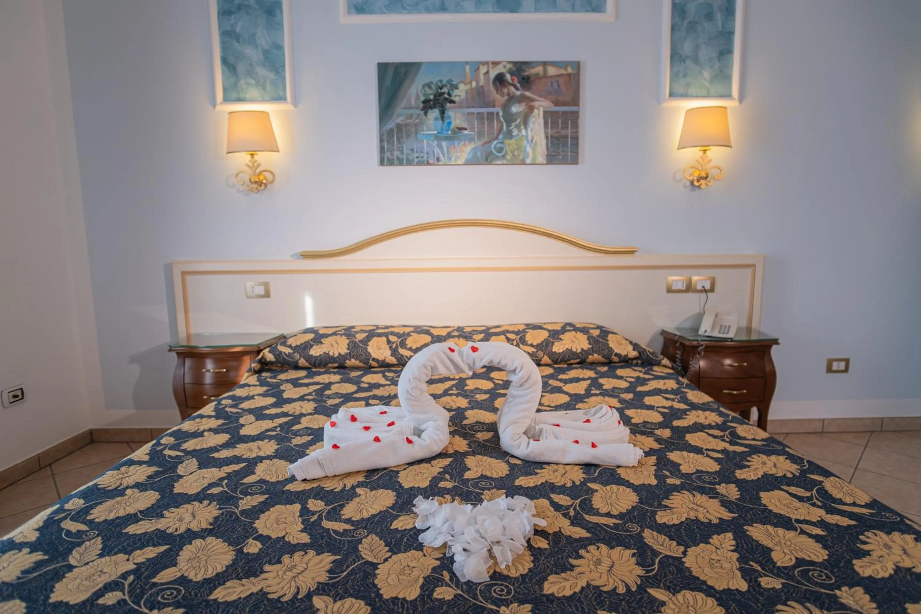 Bed in Hotel Ristorante Borgo La Tana