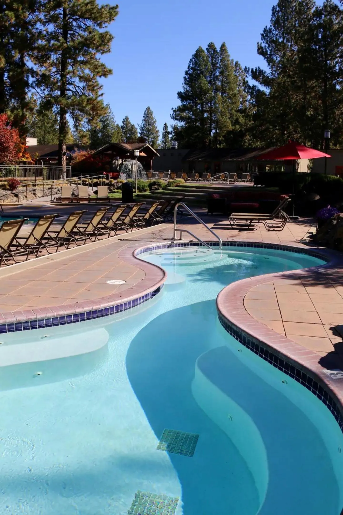 Swimming pool in Seventh Mountain Resort