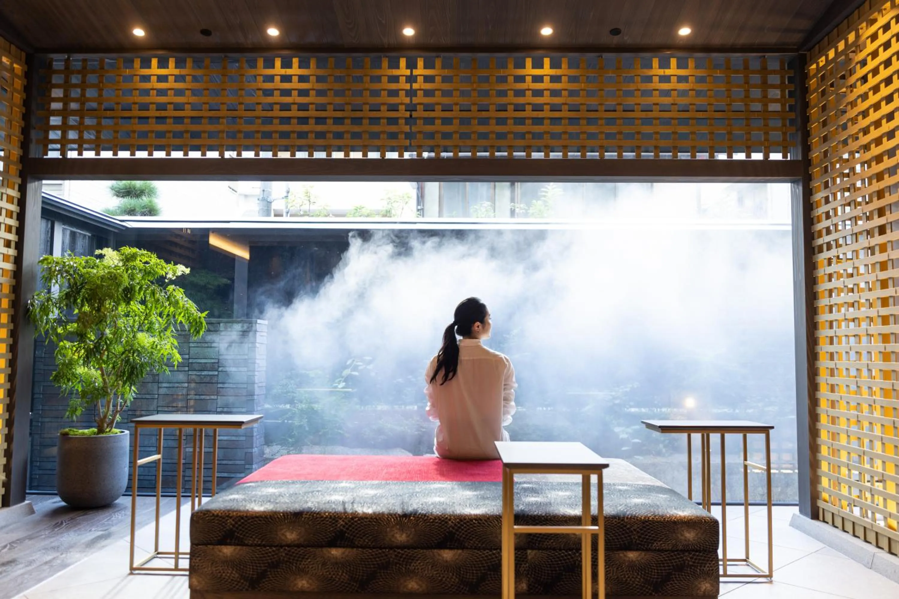 Lobby or reception in THE BLOSSOM KYOTO
