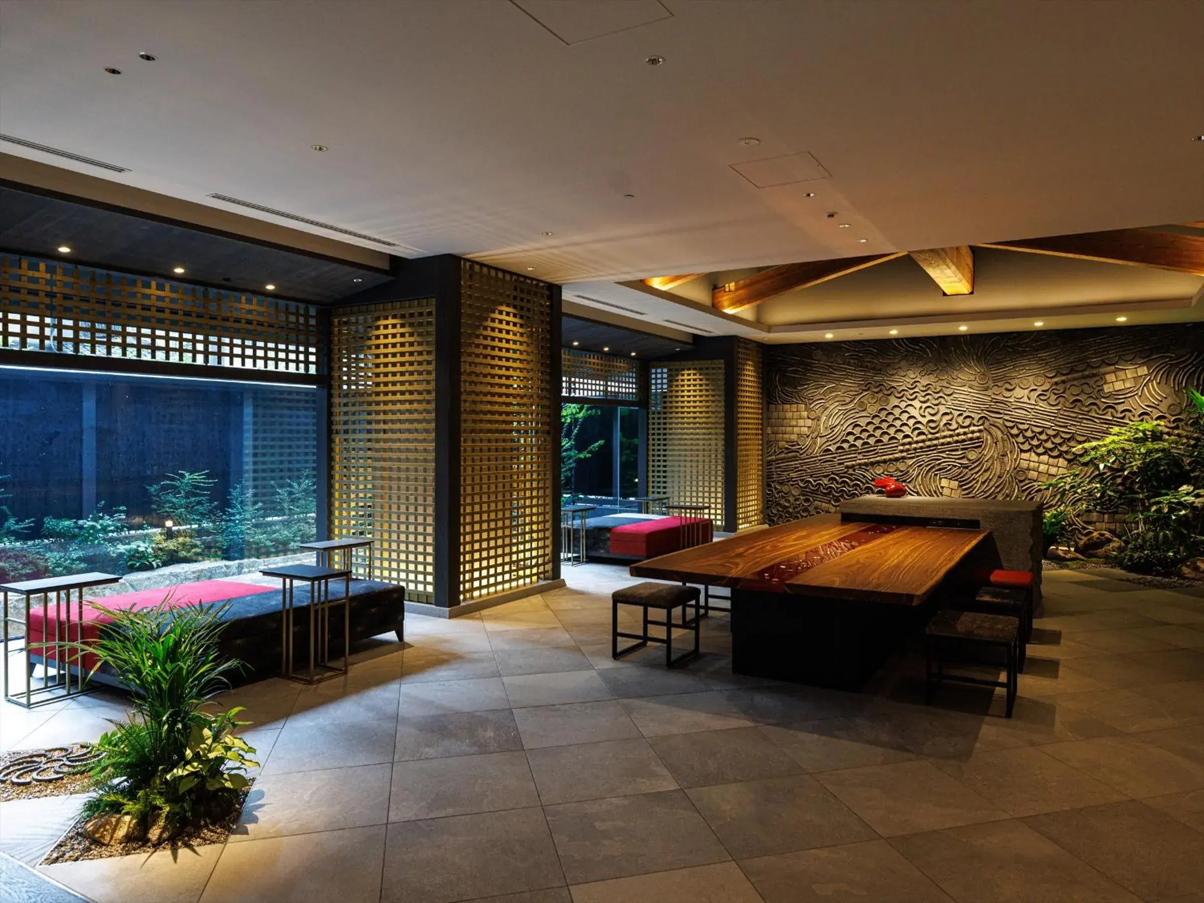 Lobby or reception in THE BLOSSOM KYOTO Lobby or reception in THE BLOSSOM KYOTO