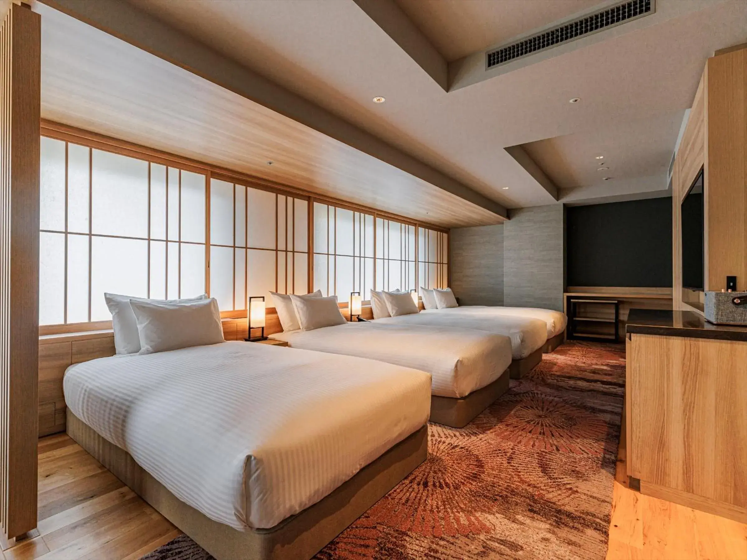 Photo of the whole room, Bed in THE BLOSSOM KYOTO Photo of the whole room, Bed in THE BLOSSOM KYOTO