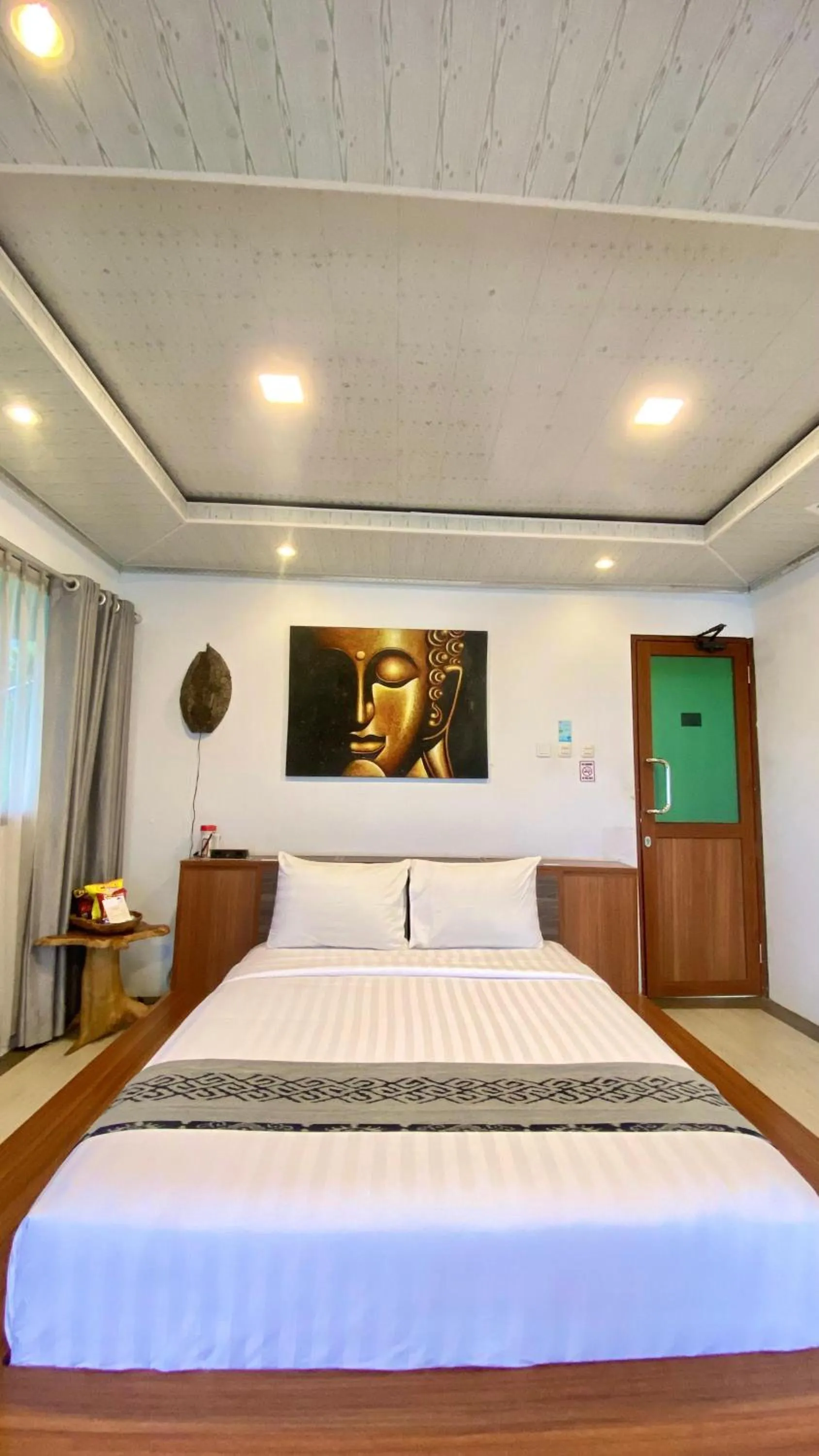 Bed in De Pointé Resort & Resto