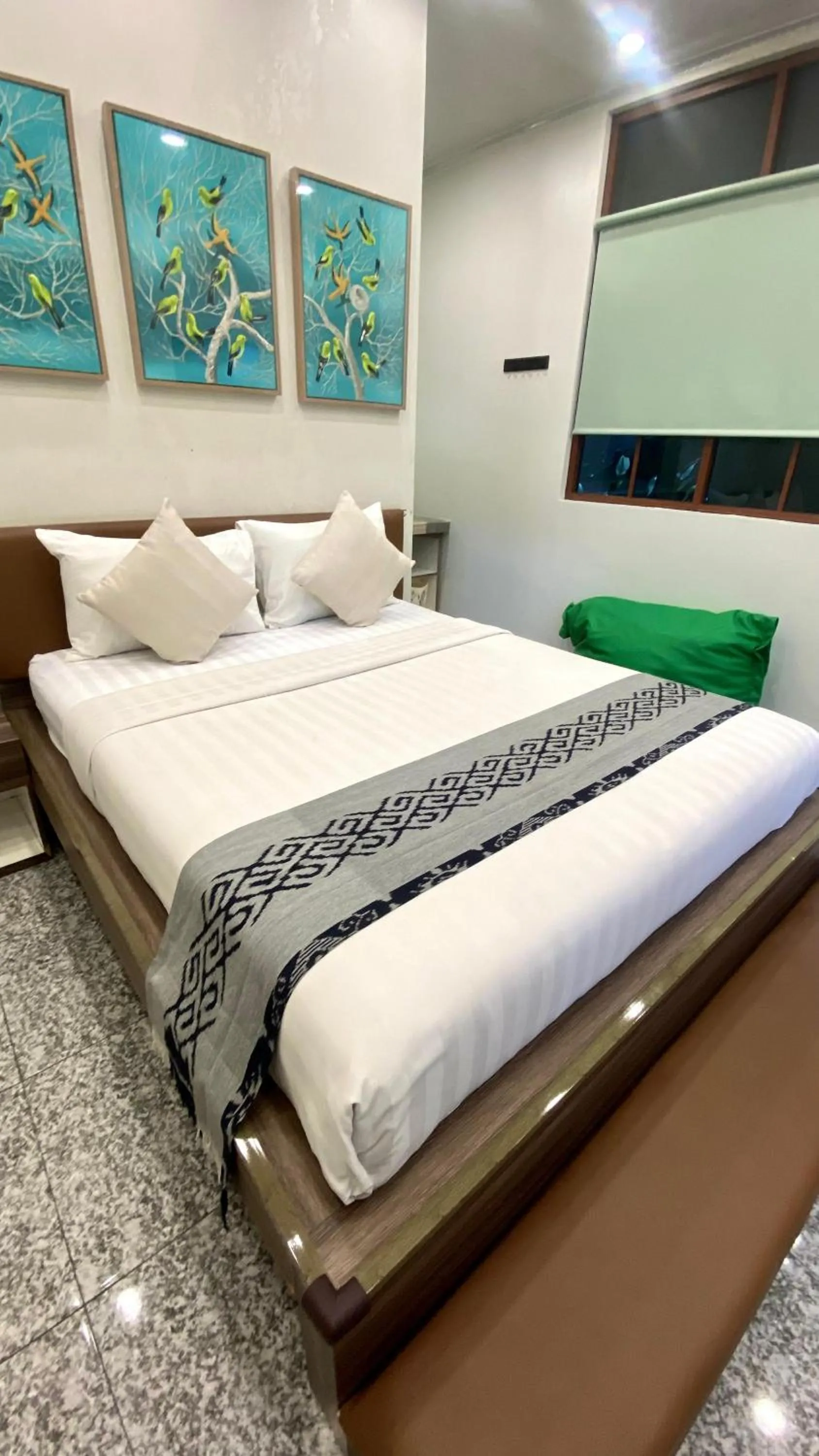 Bed in De Pointé Resort & Resto