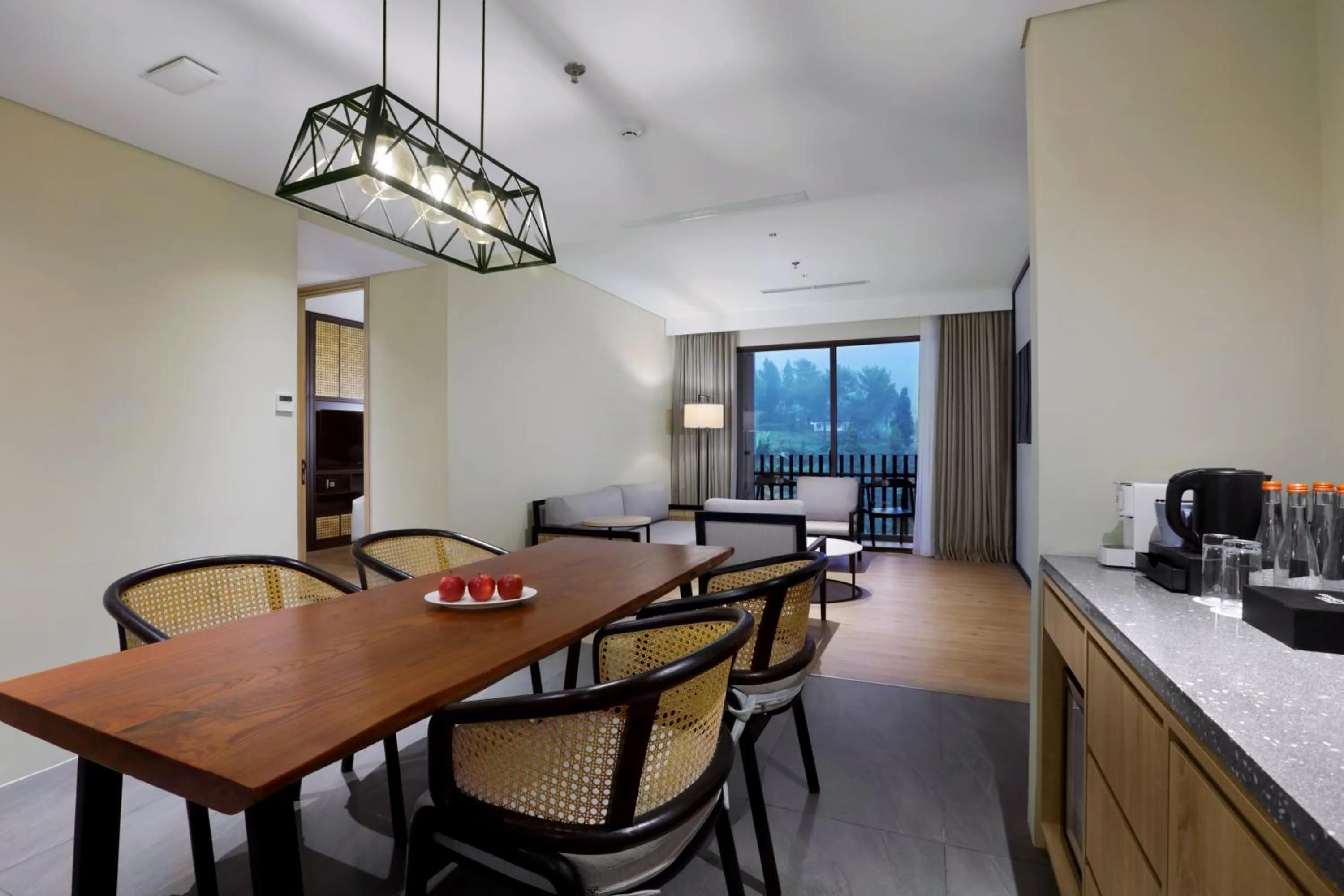 Kitchen or kitchenette in Grand Aston Puncak Hotel & Resort