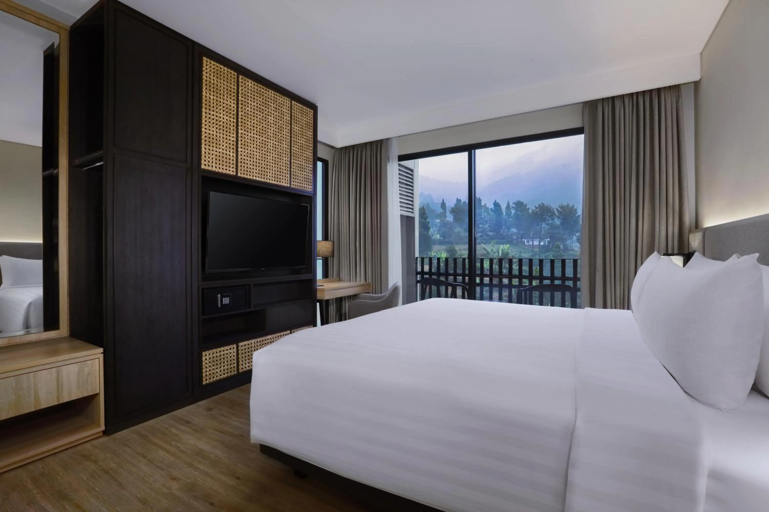 Bedroom, Bed in Grand Aston Puncak Hotel & Resort