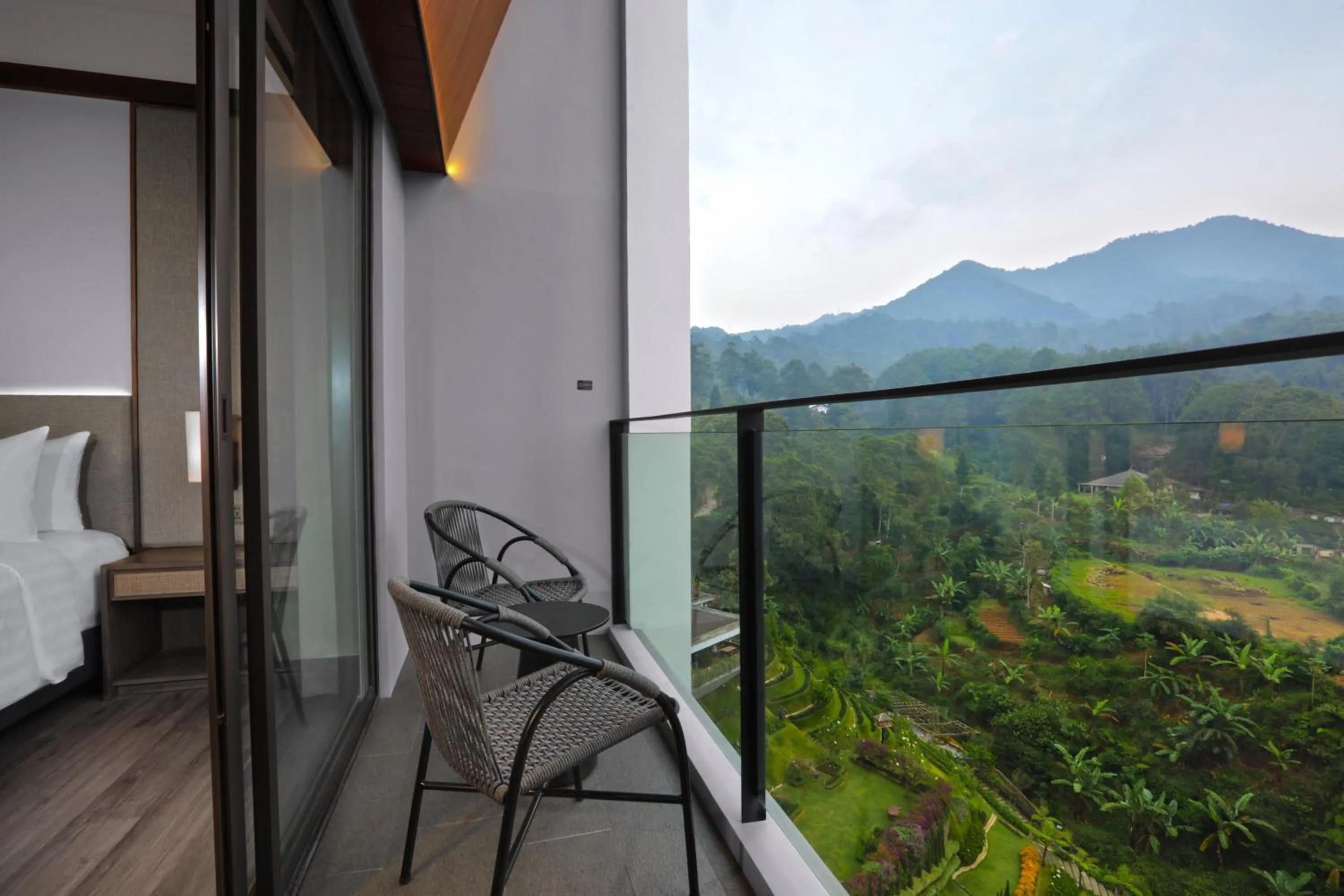 Mountain view in Grand Aston Puncak Hotel & Resort