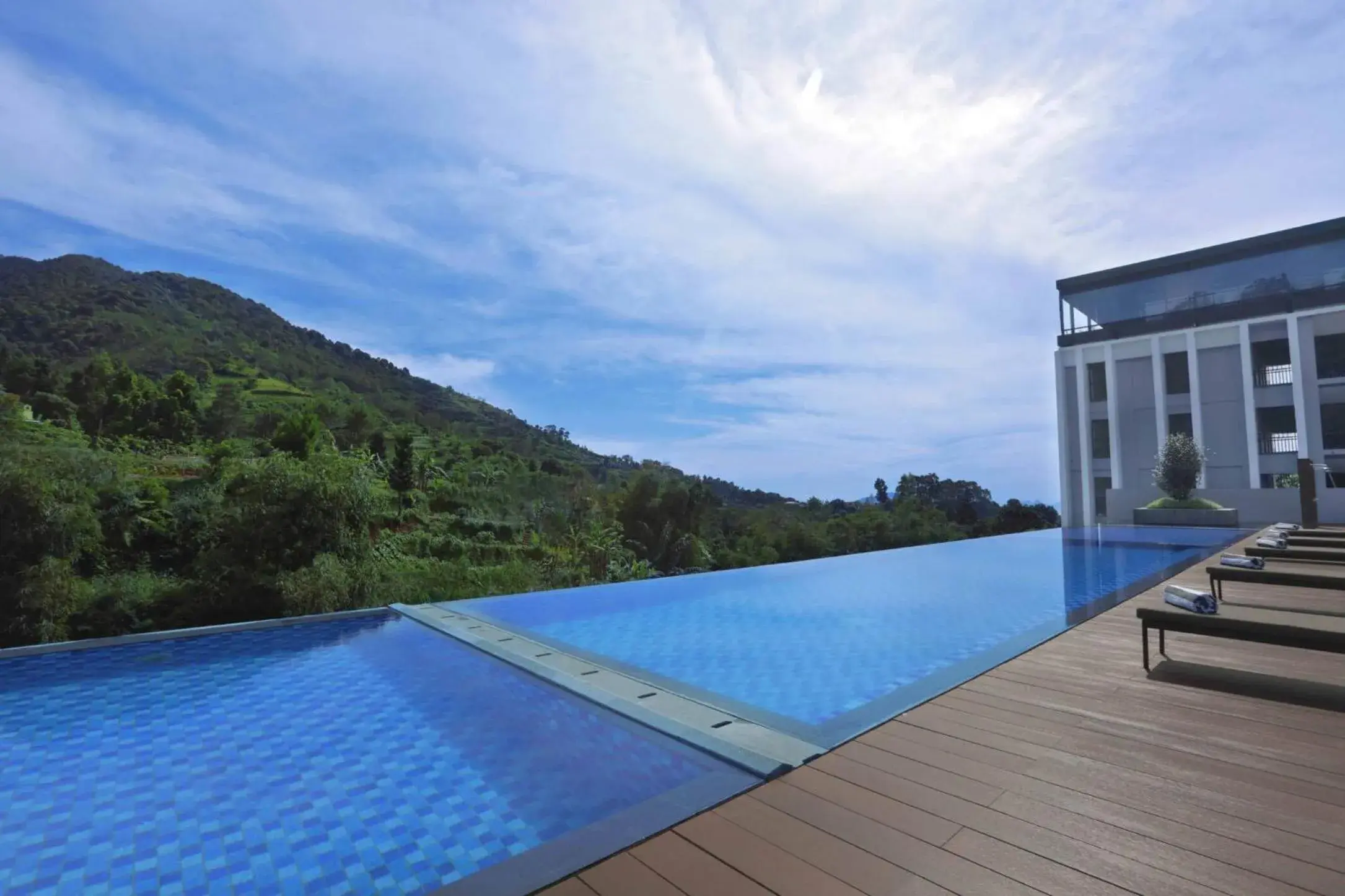 Pool view in Grand Aston Puncak Hotel & Resort Pool view in Grand Aston Puncak Hotel & Resort