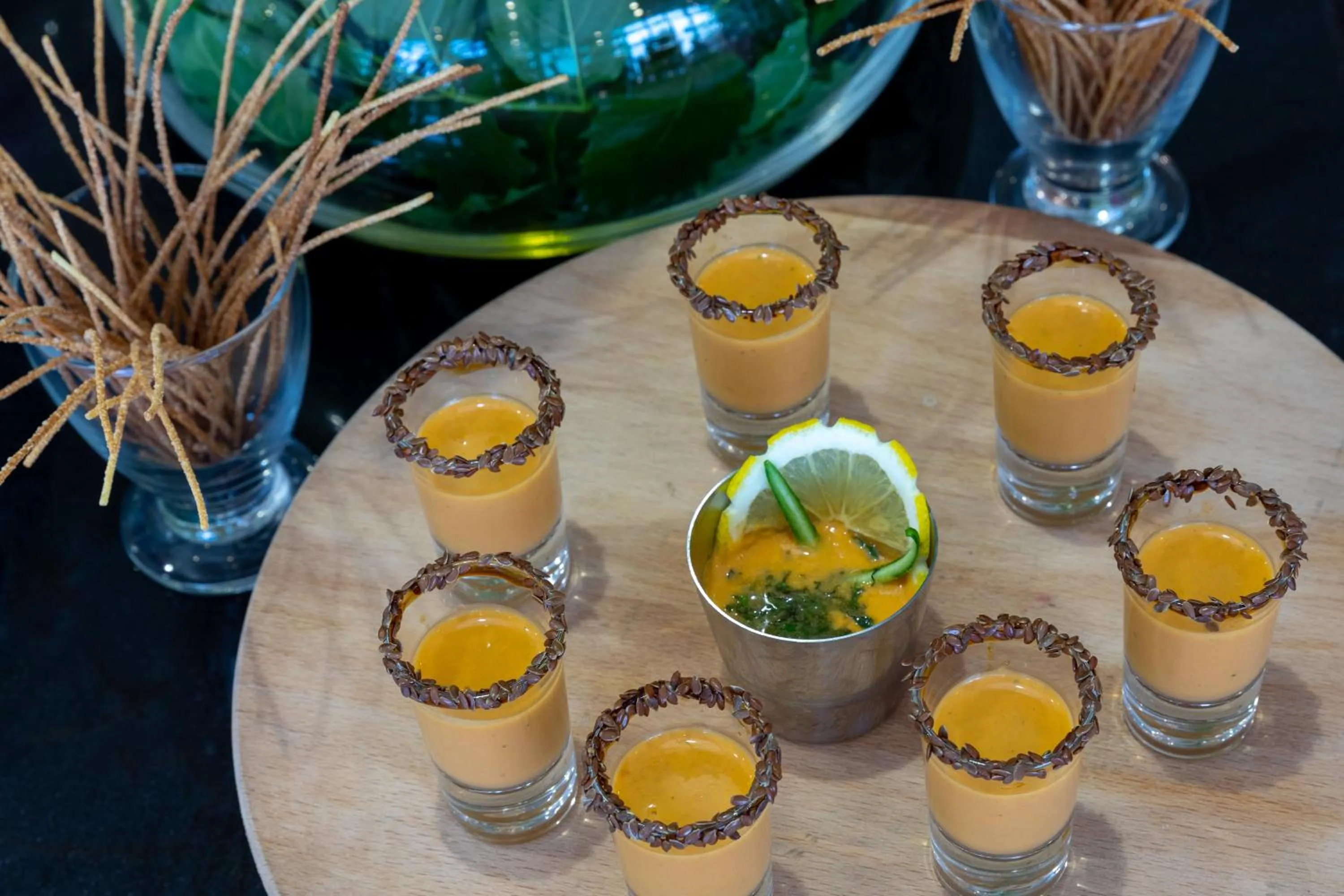 Food and drinks in Faros Premium Beach