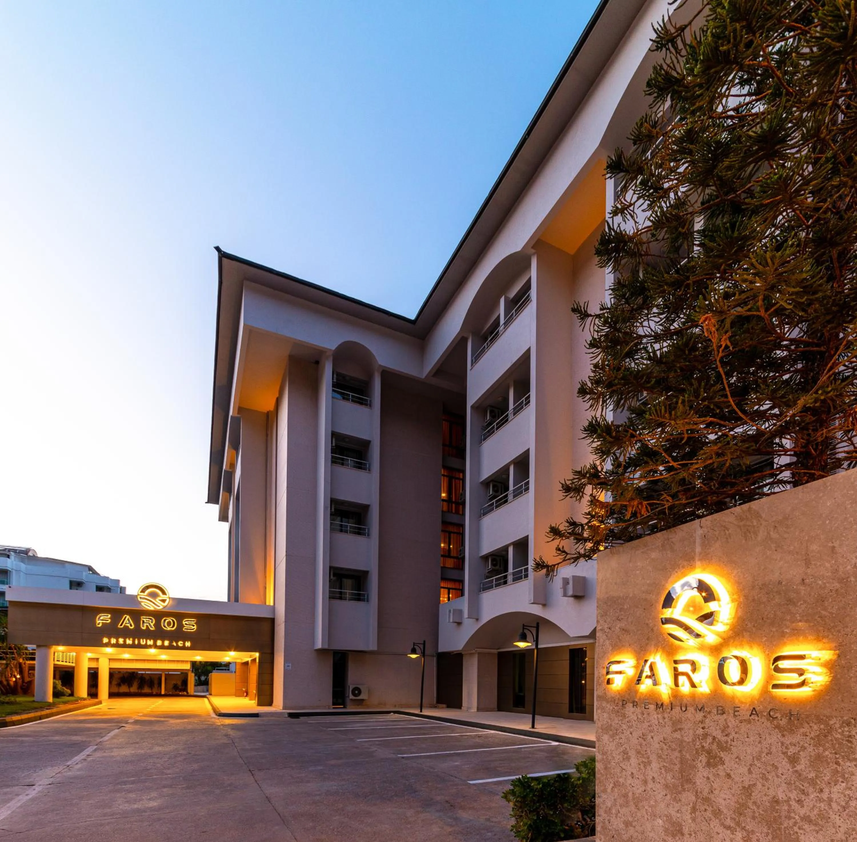 Property logo or sign in Faros Premium Beach