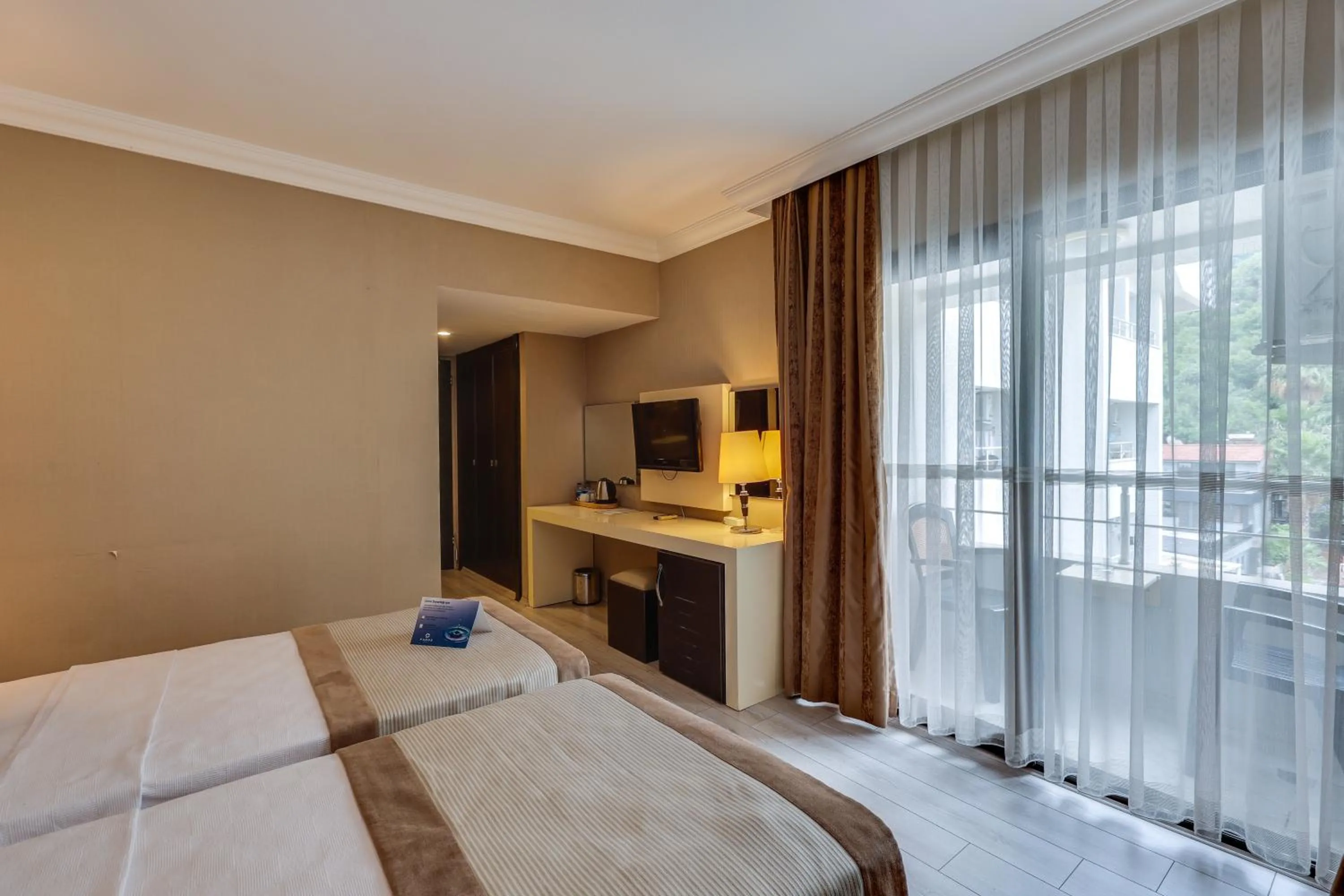 Bed in Faros Premium Beach