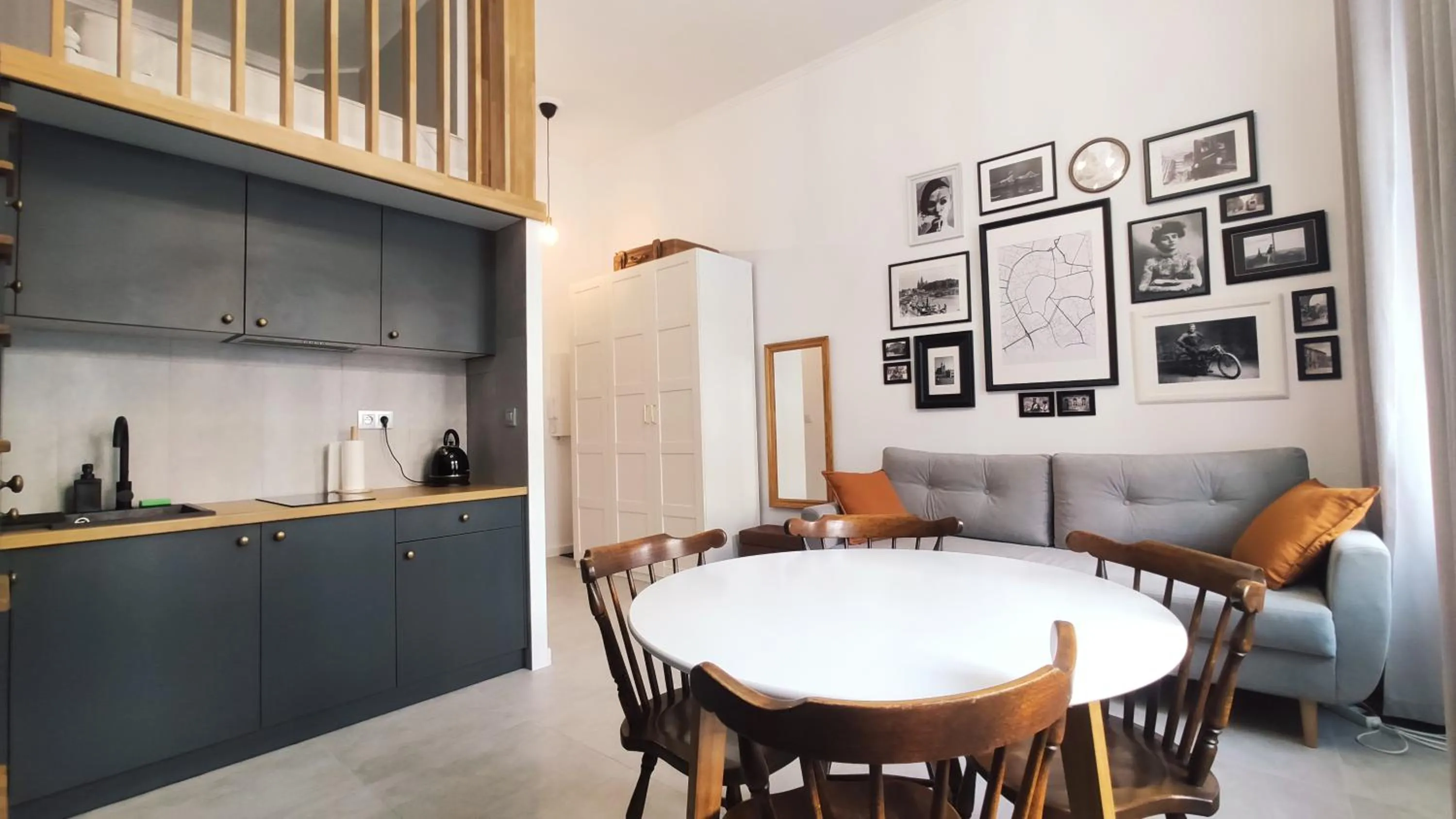 Kitchen or kitchenette in Starowislna 43 by Homeprime