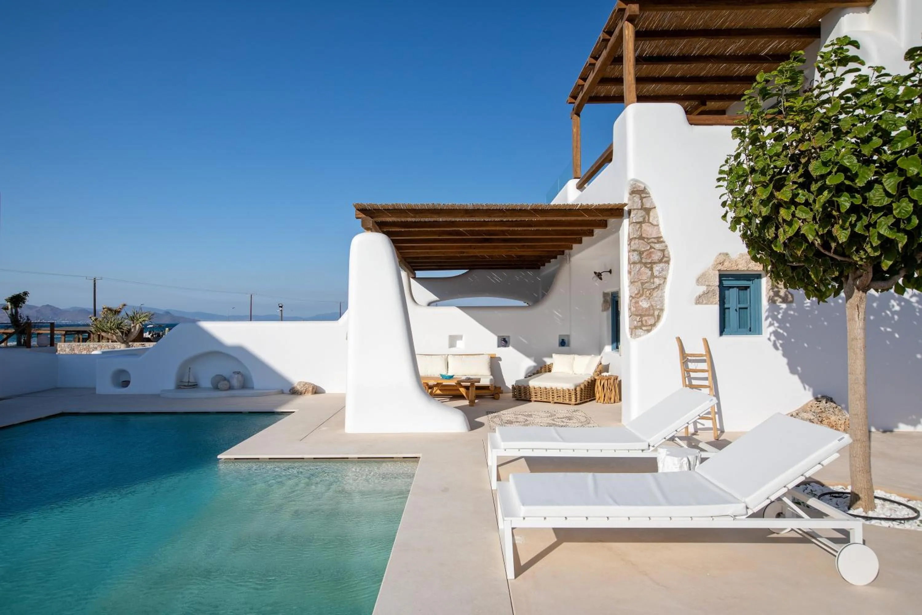 Patio in Blue Pearls-Adults Only Luxury Suites