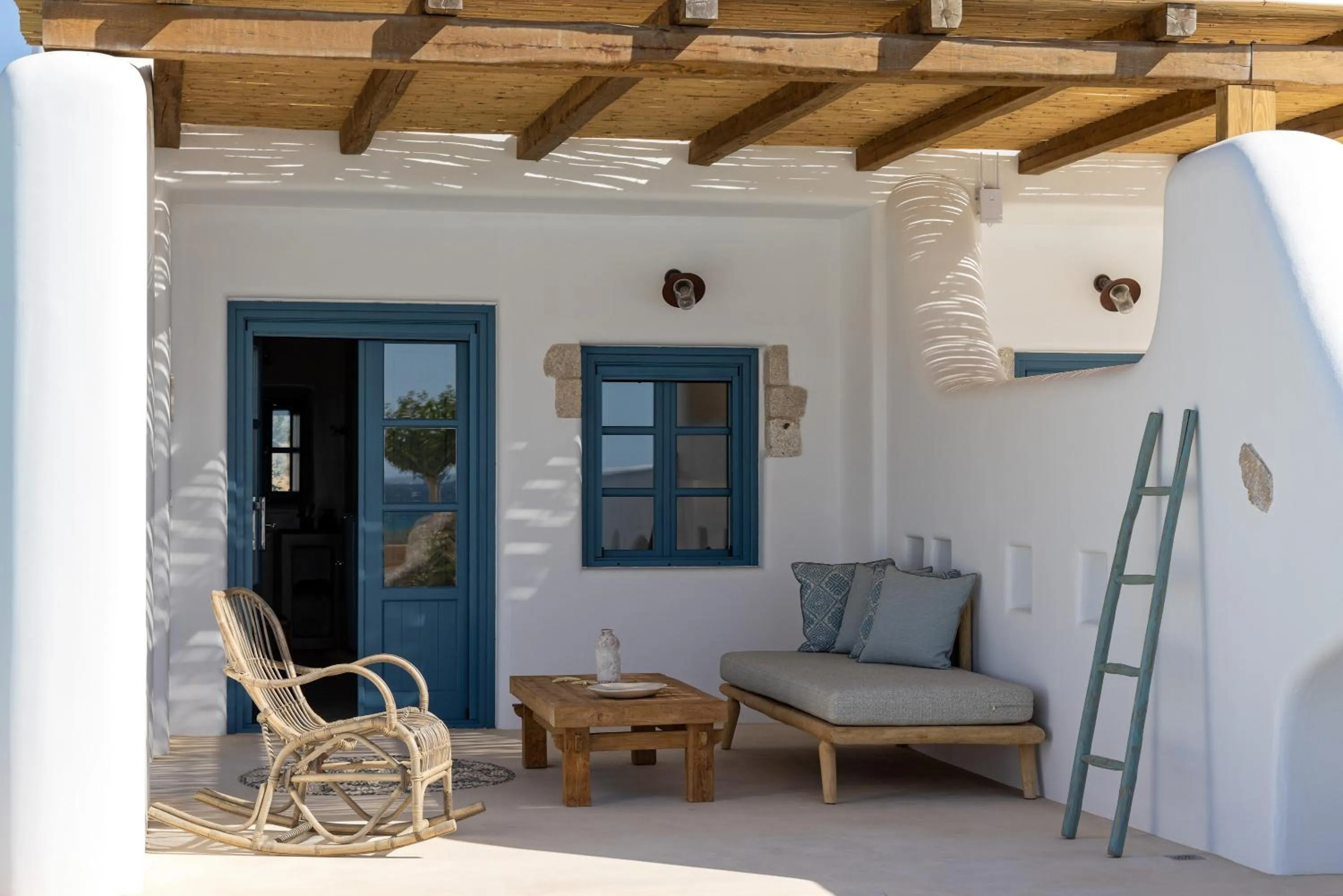 Patio in Blue Pearls-Adults Only Luxury Suites