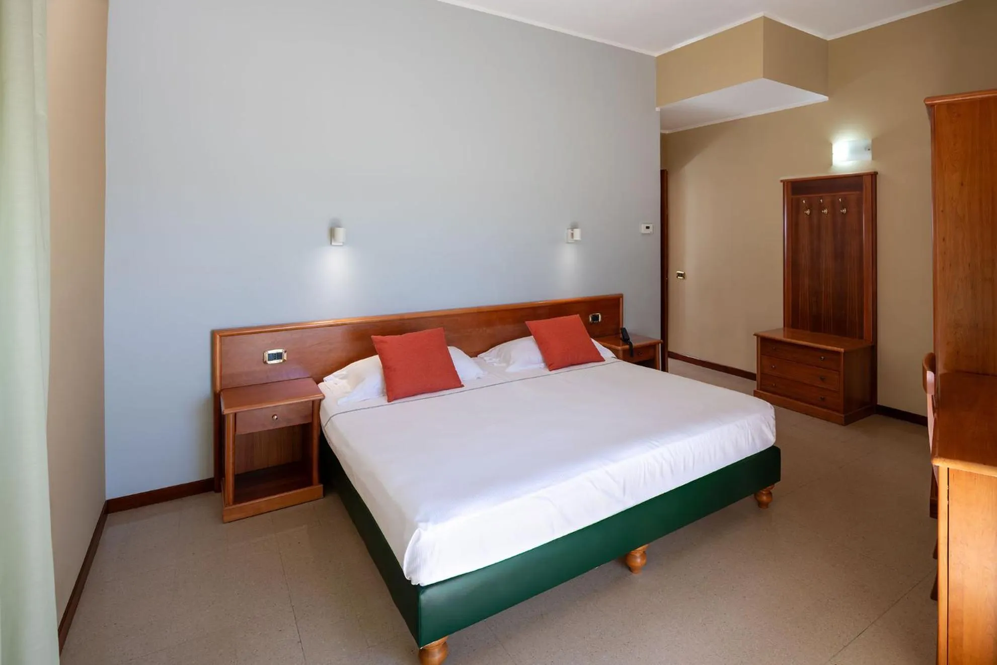 Bed in Astura Palace Hotel