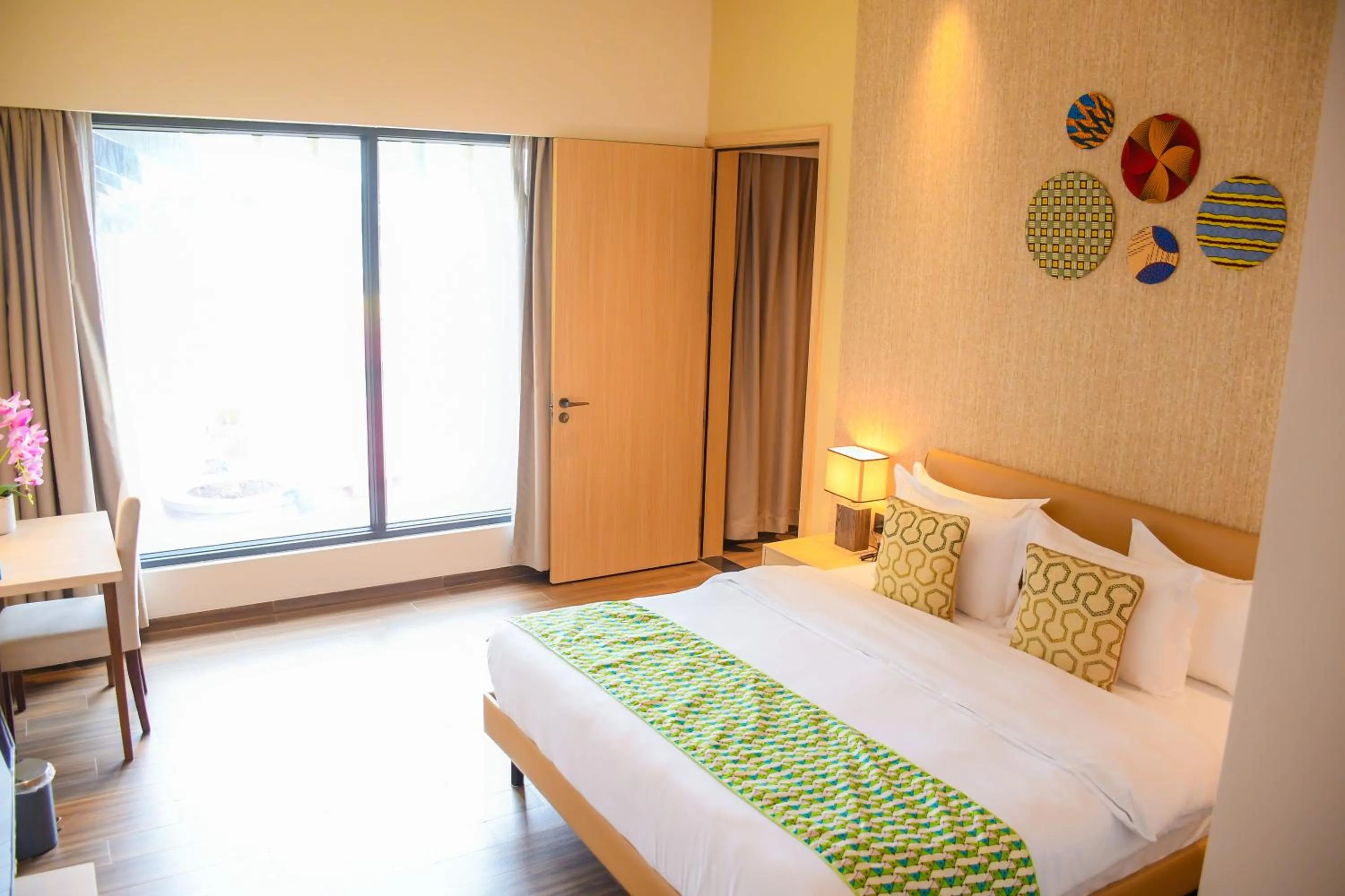 Bedroom, Bed in AQUA INN Hotel