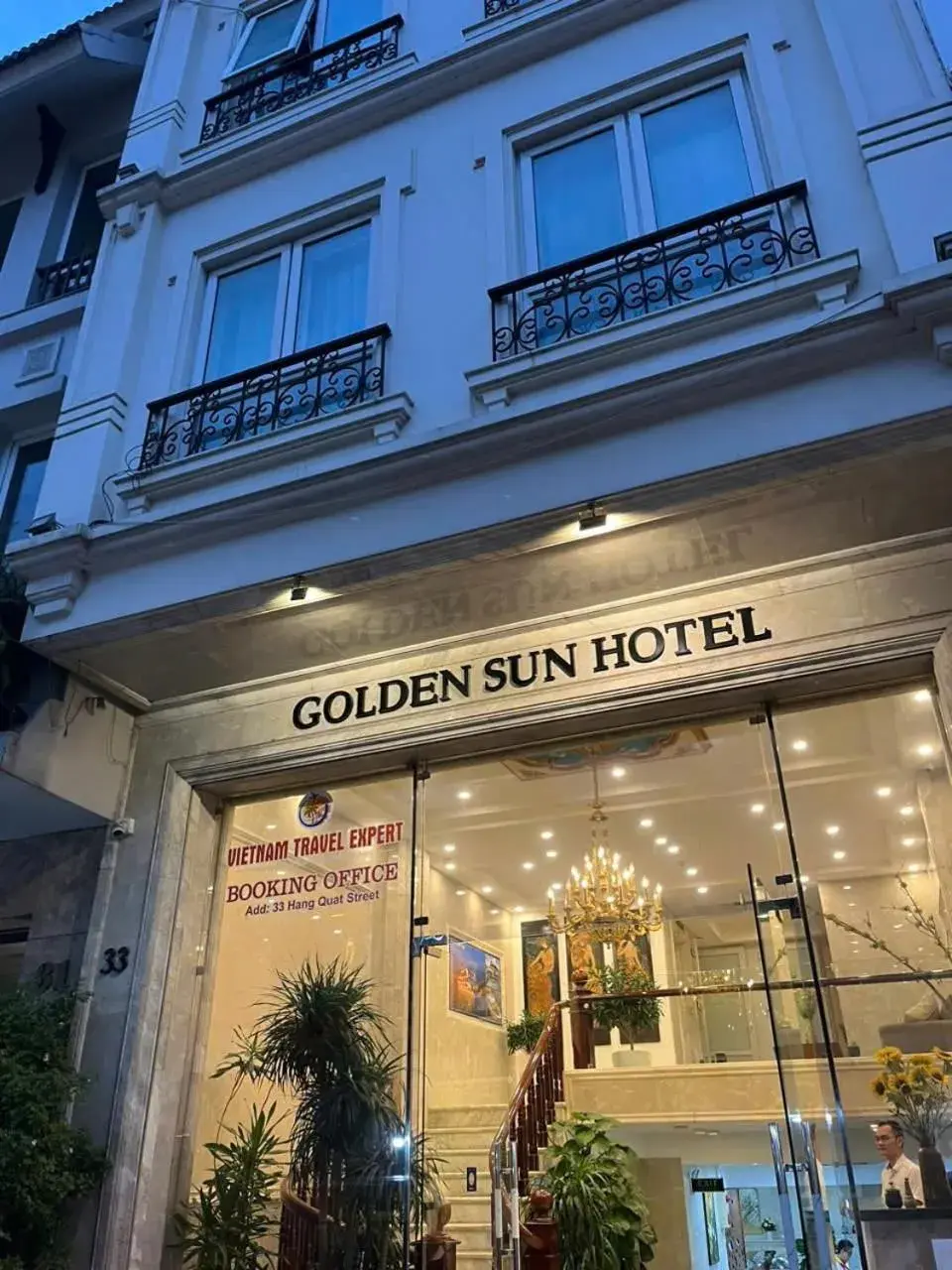 Property building in Golden Sun Hotel Property building in Golden Sun Hotel