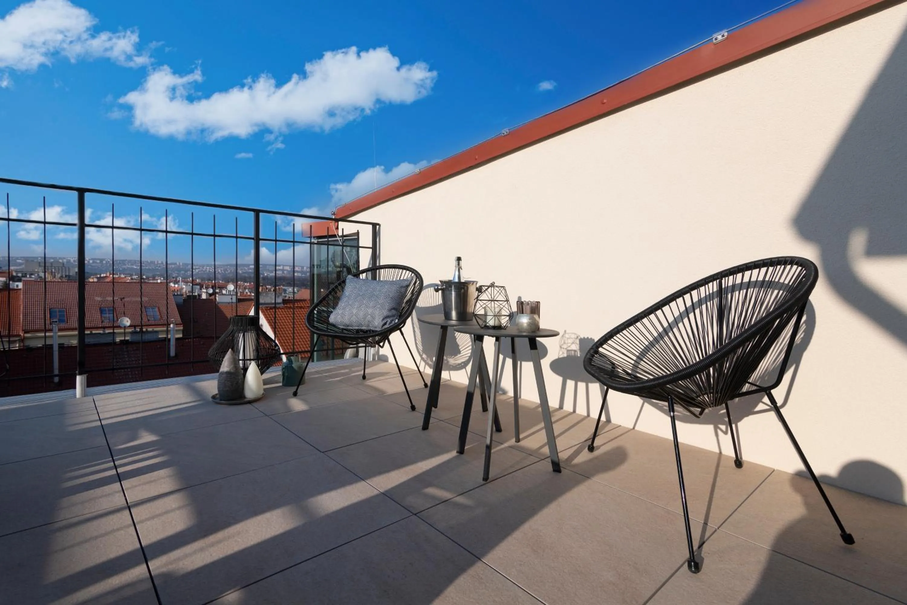Balcony/Terrace in Hidden Art Boutique Residence by Dwellfort