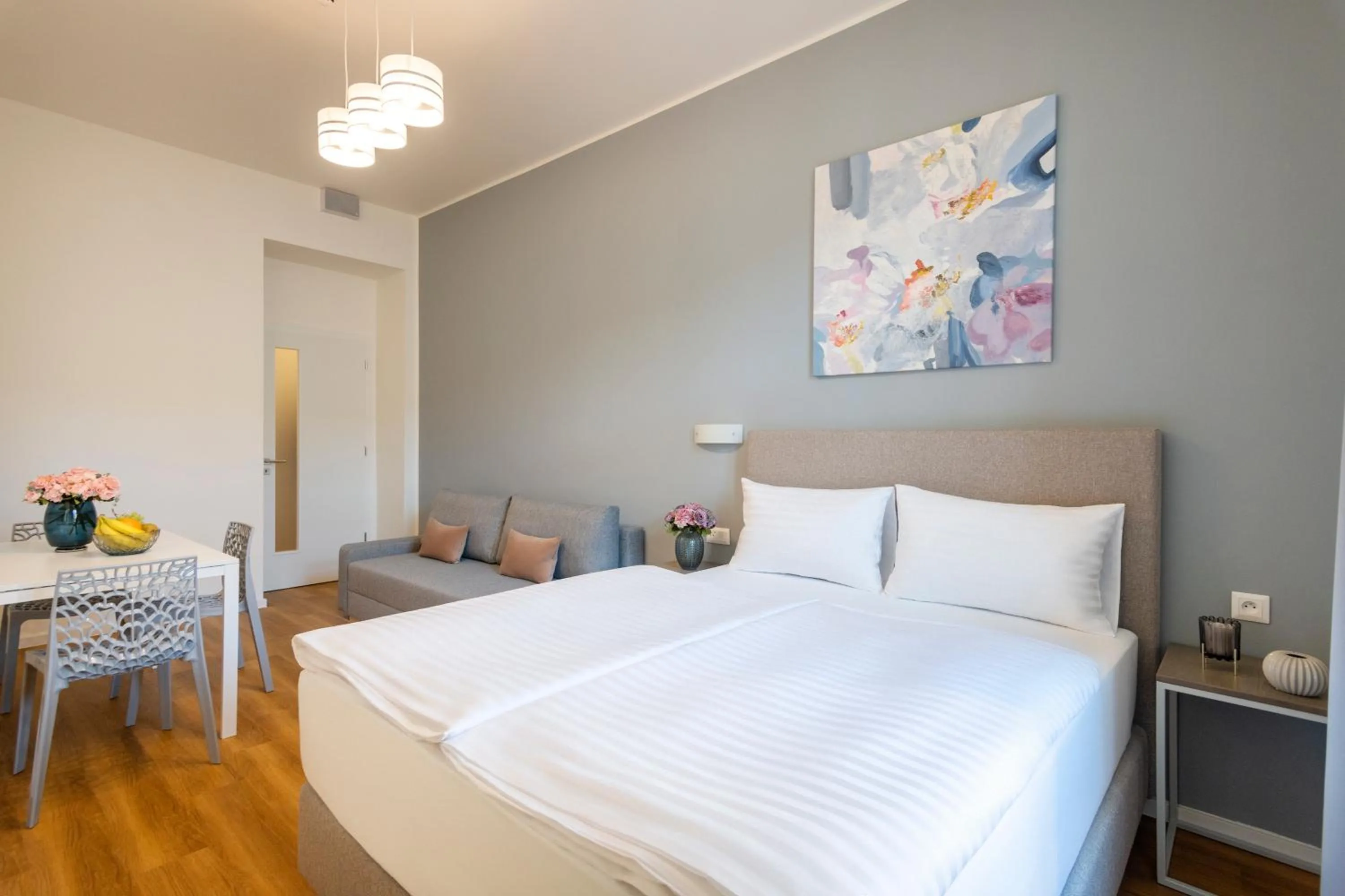 Bed in Hidden Art Boutique Residence by Dwellfort