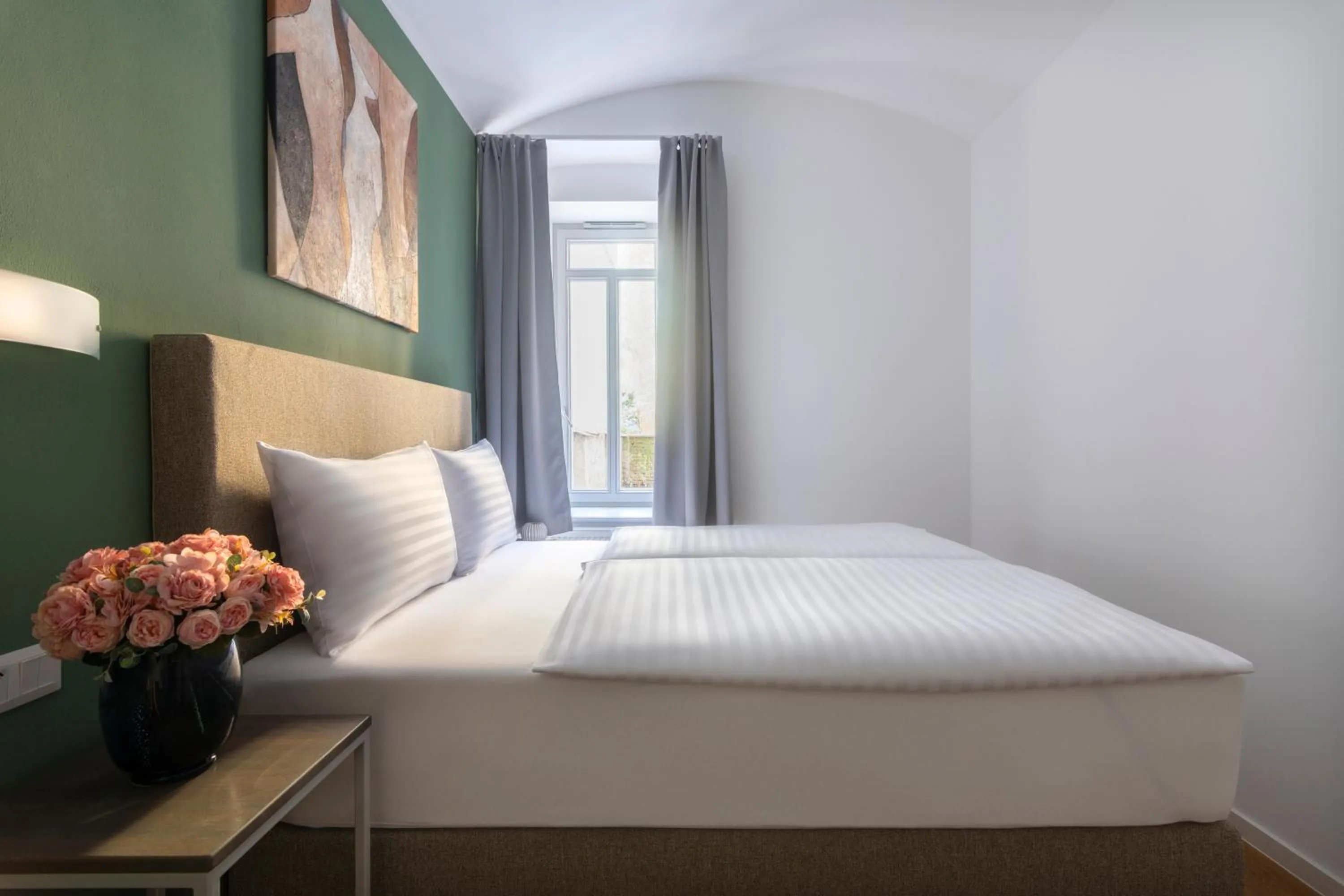 Bed in Hidden Art Boutique Residence by Dwellfort