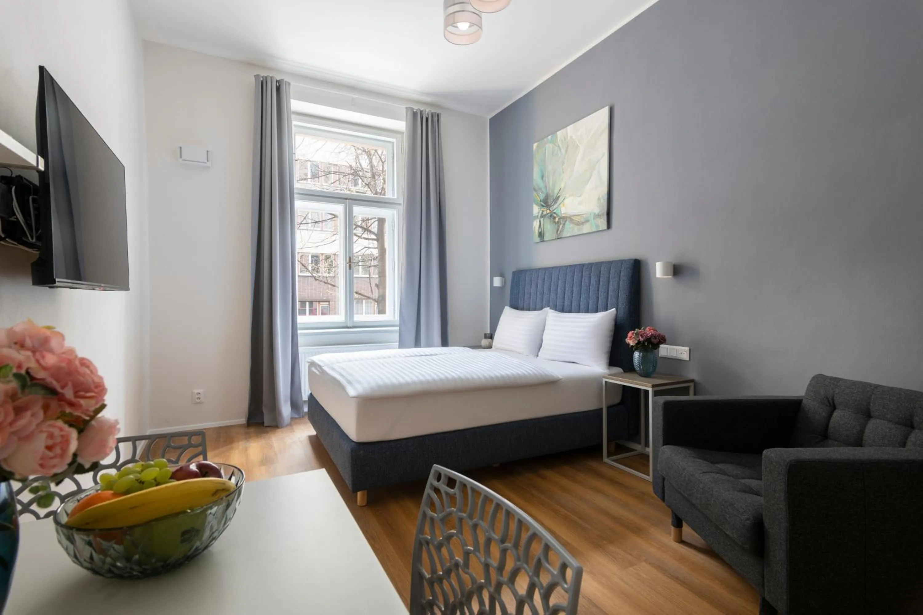 Bed in Hidden Art Boutique Residence by Dwellfort