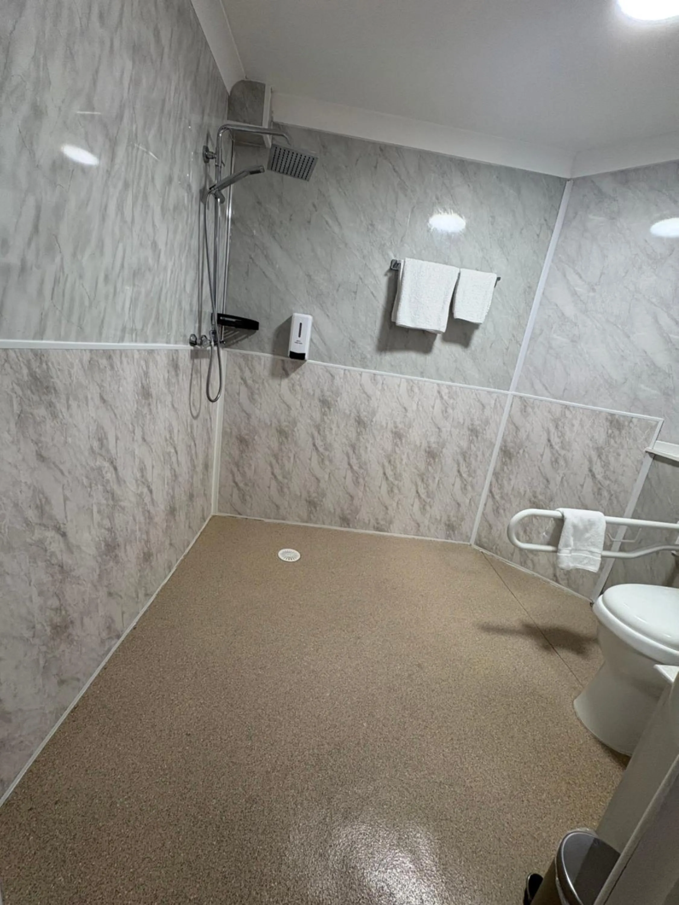 Shower in Best Western Ebbw Vale