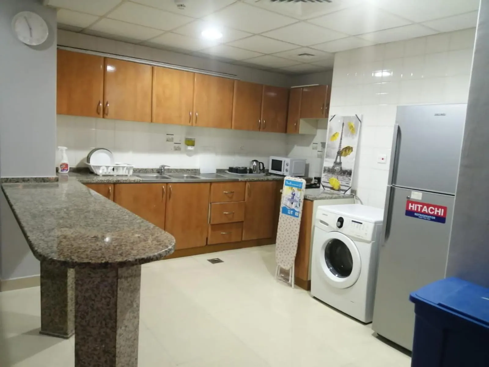 kitchen in AlBarsha 1 Hostel by PHM