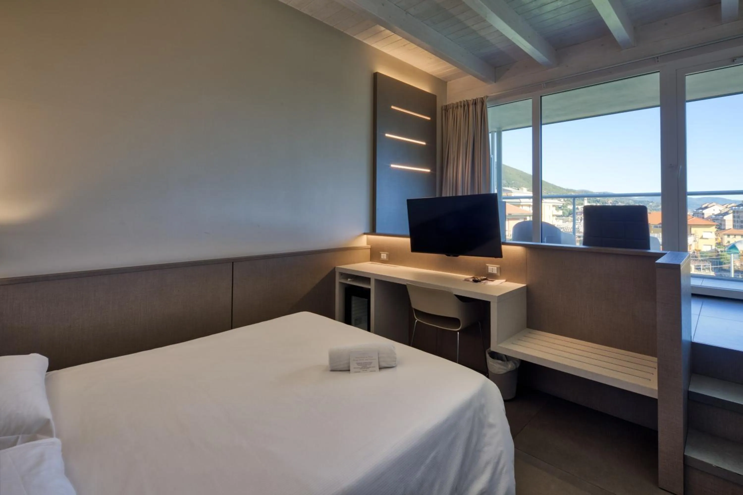 Bedroom, Bed in Poggio Hotel