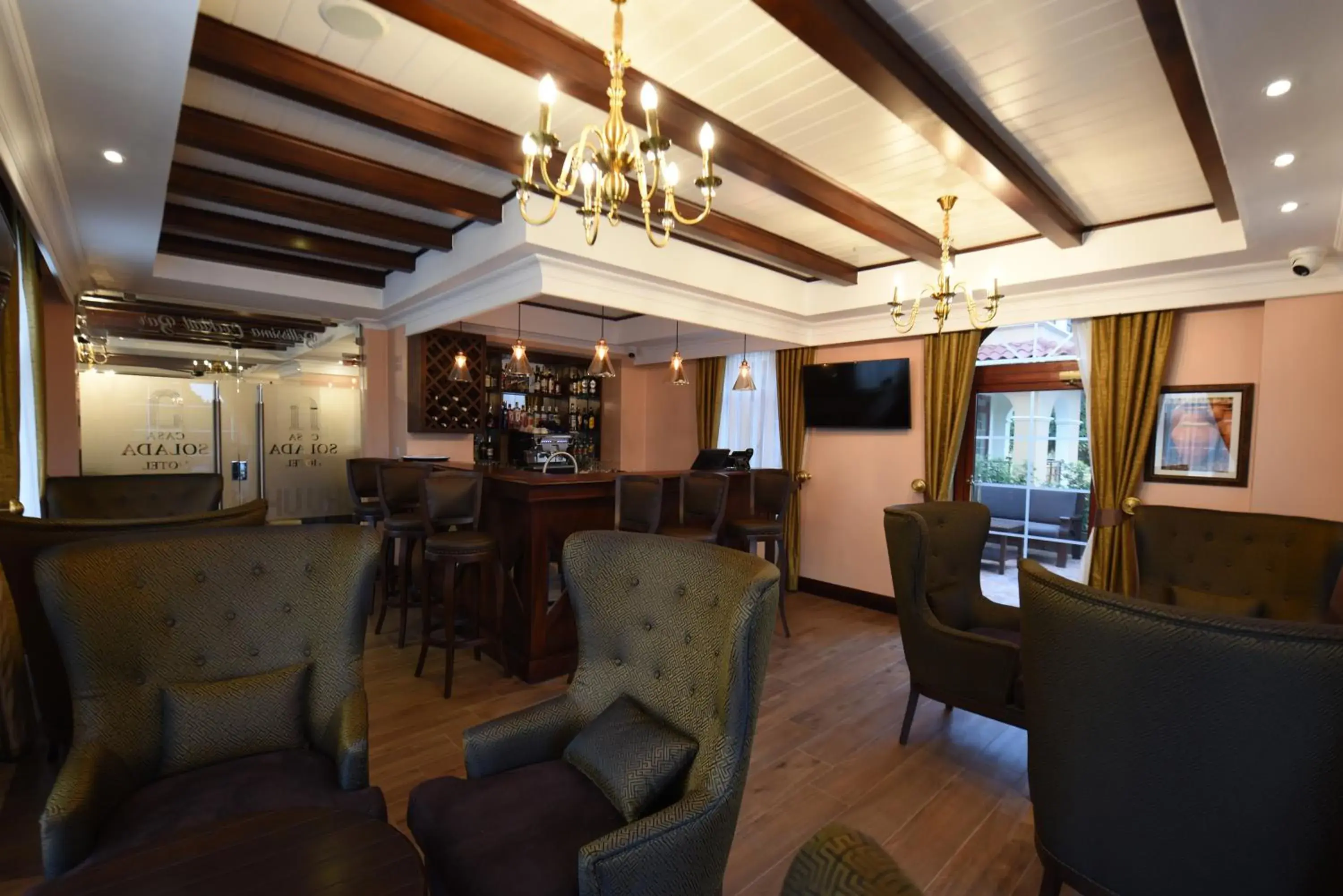 Lounge or bar in Casa Solada Hotel Lounge or bar in Casa Solada Hotel