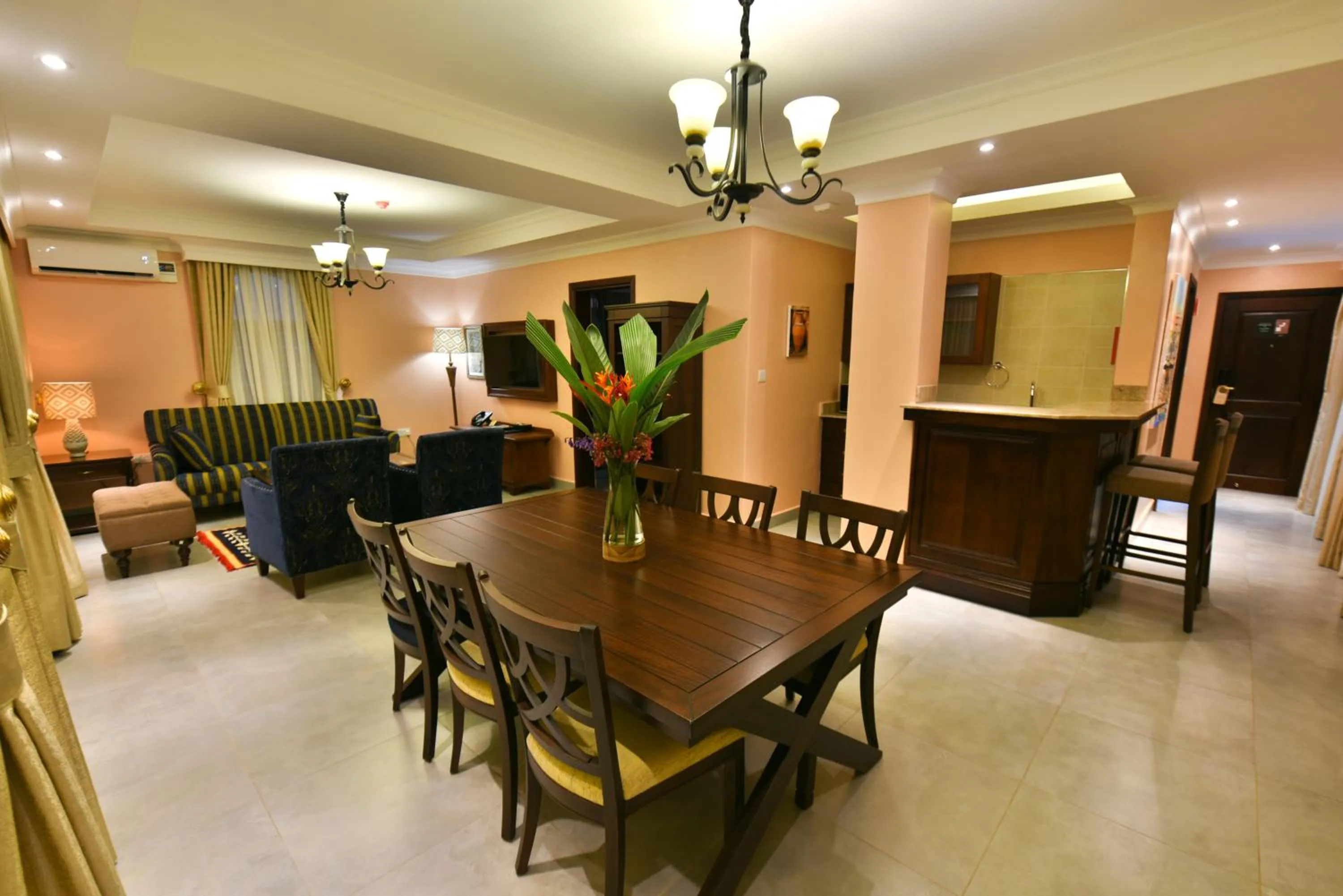 Dining area in Casa Solada Hotel