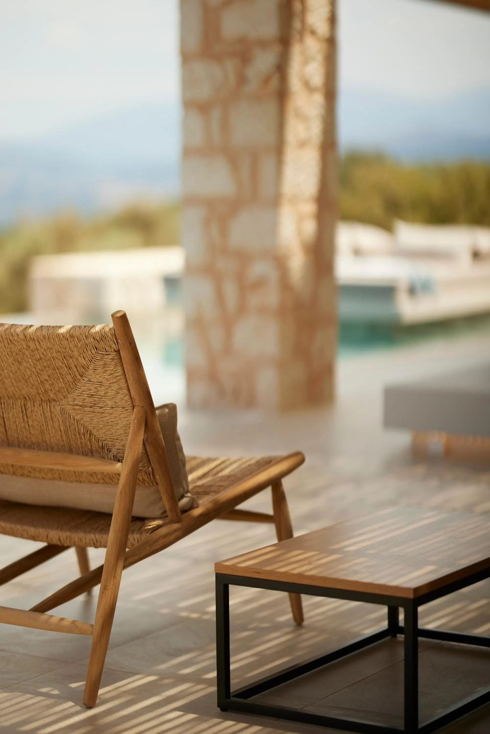 Patio in Epiphany Villas Lefkada